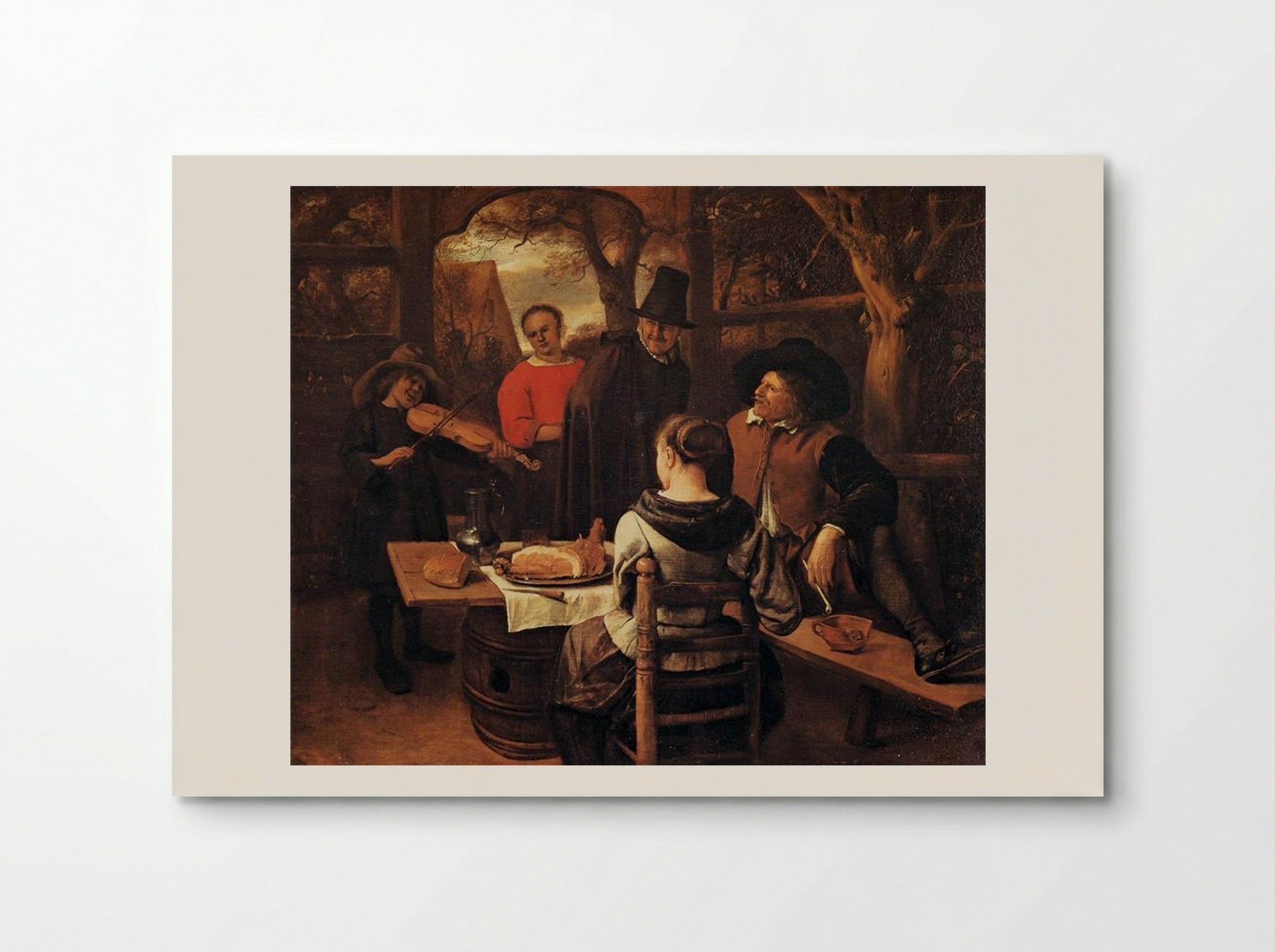 The Meal - Jan Steen - Poster