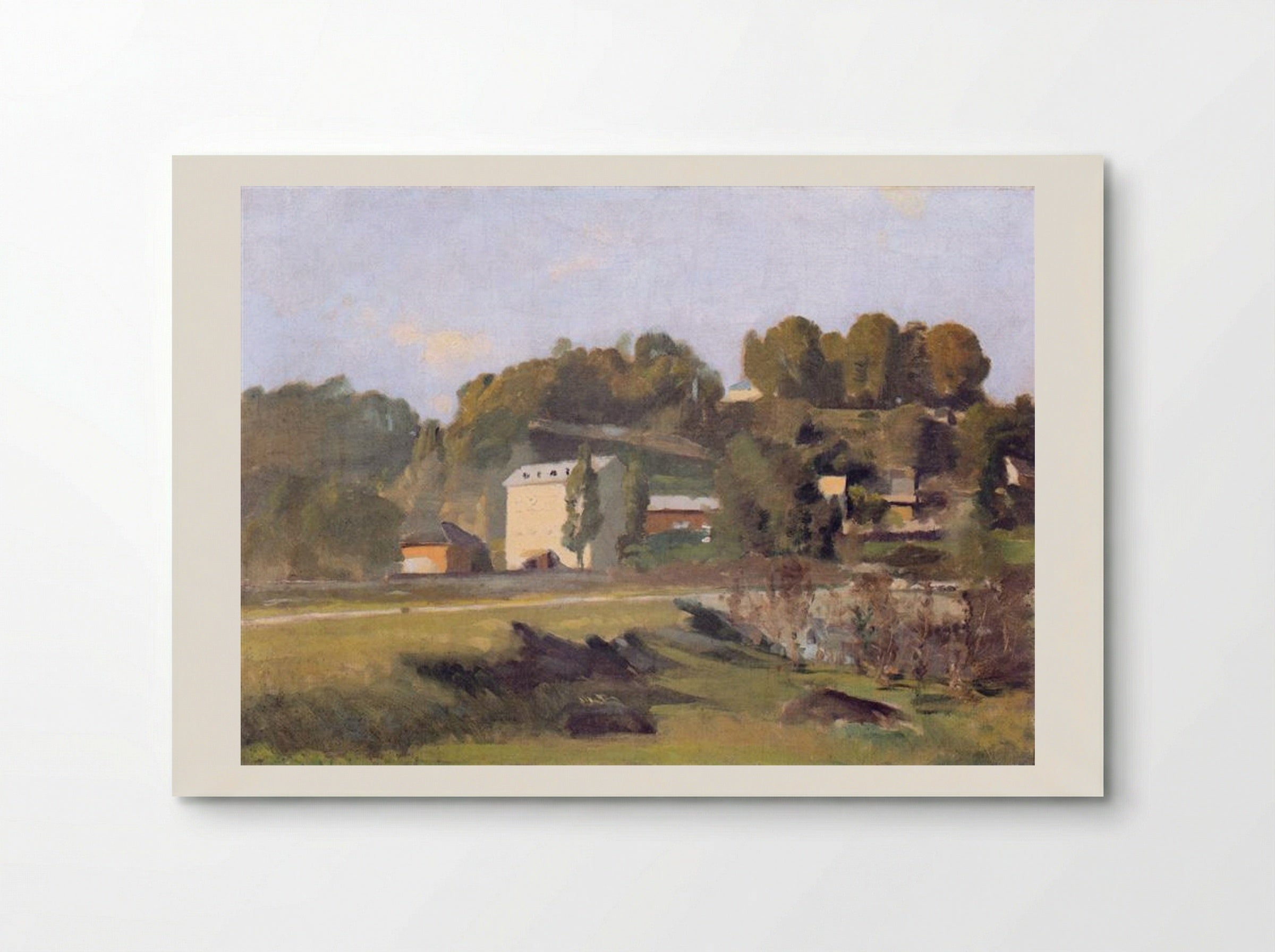 The Mill of Sous-Terre in Geneva - Ferdinand Hodler - Poster