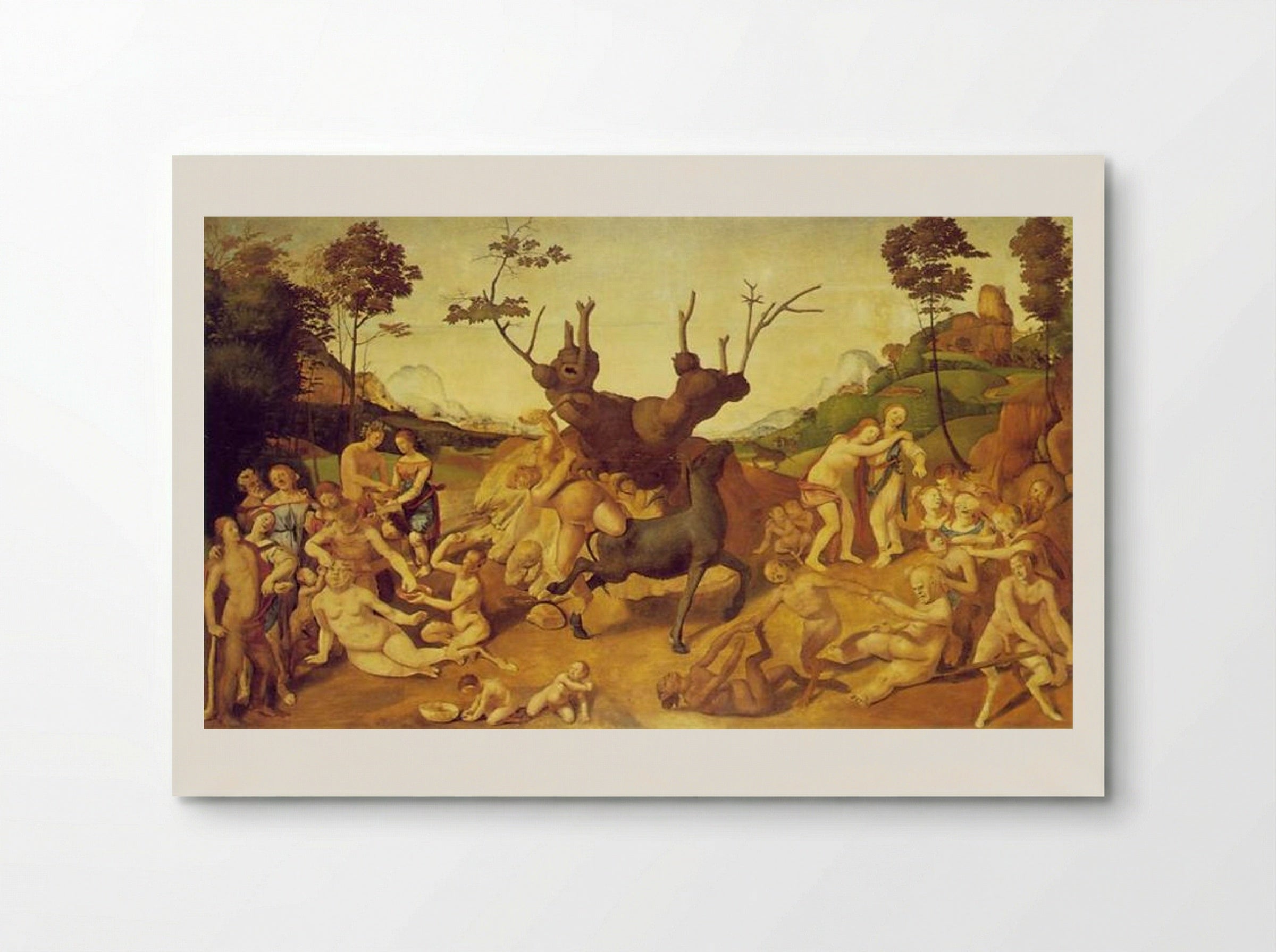 The Misfortunes of Silenus - Piero di Cosimo - Poster