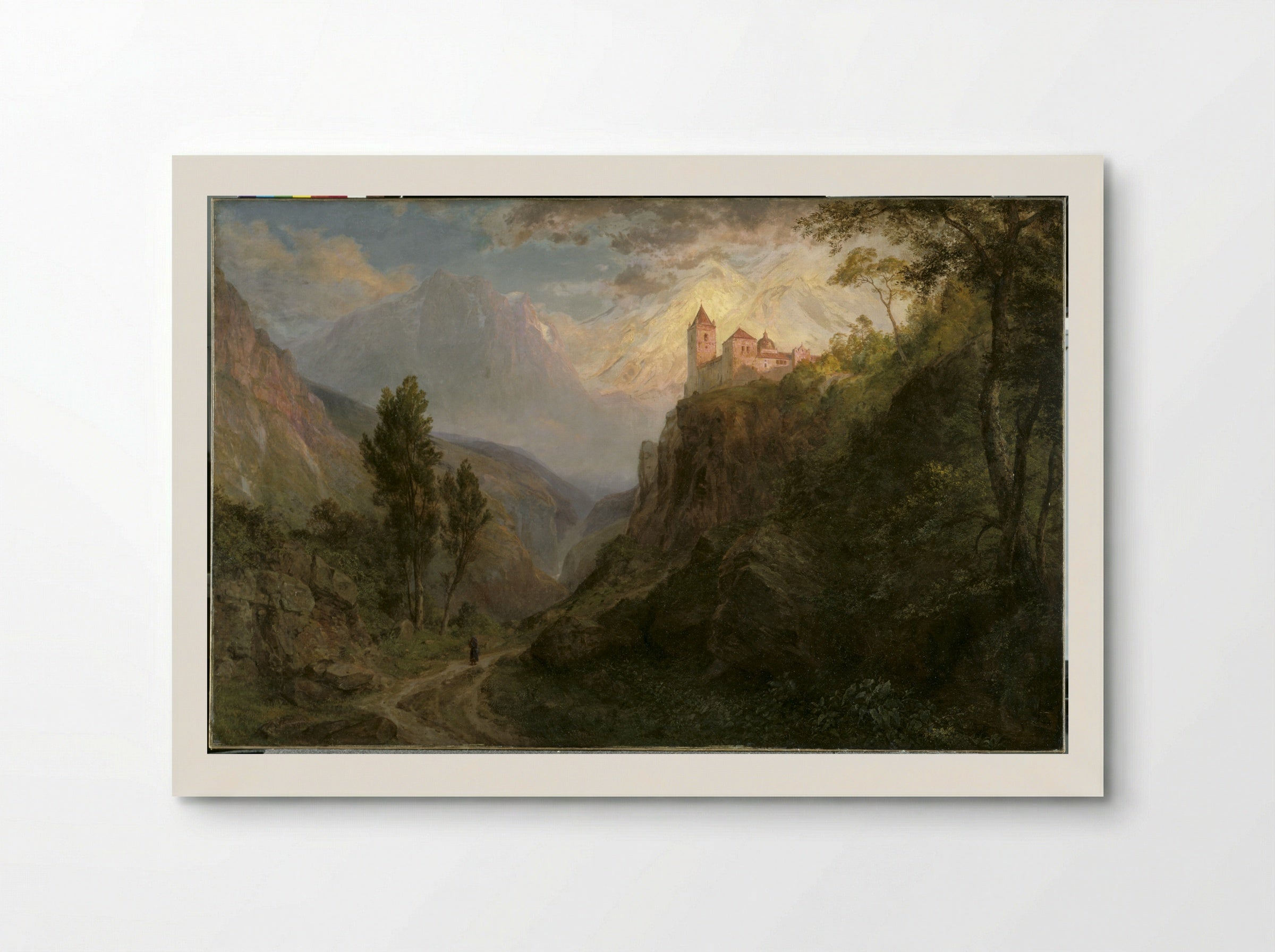 The Monastery of San Pedro (Our Lady of the Snows) - Frederic Edwin Church - Poster