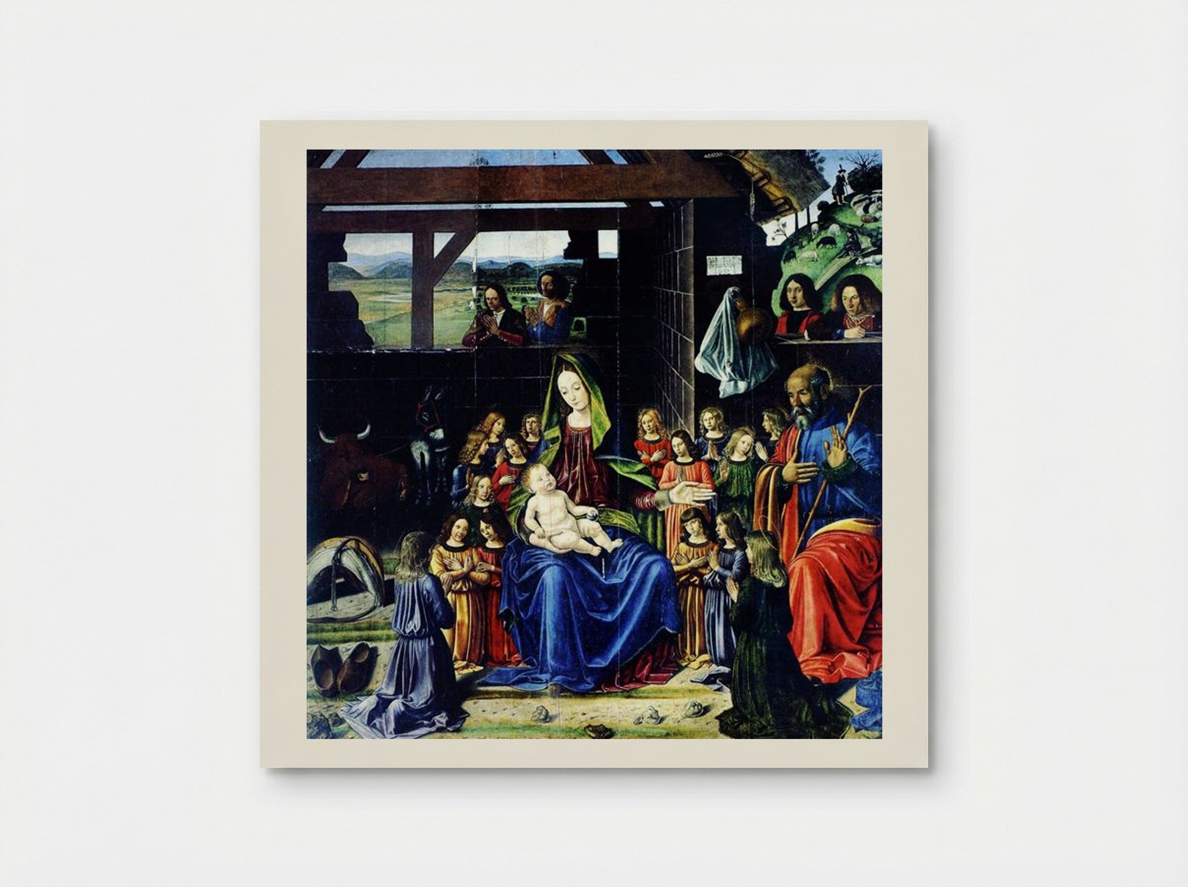 The Nativity - Andrea Mantegna - Poster