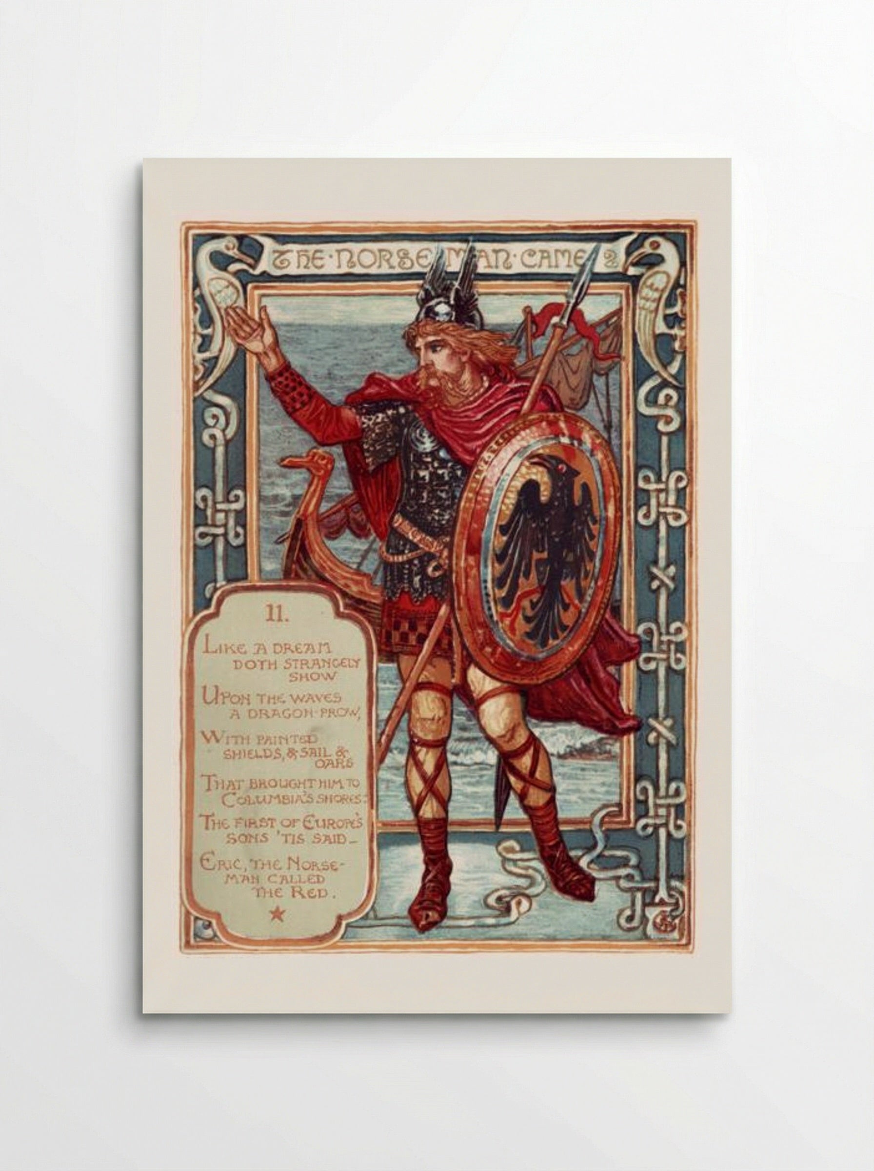 The Norseman - Walter Crane - Poster