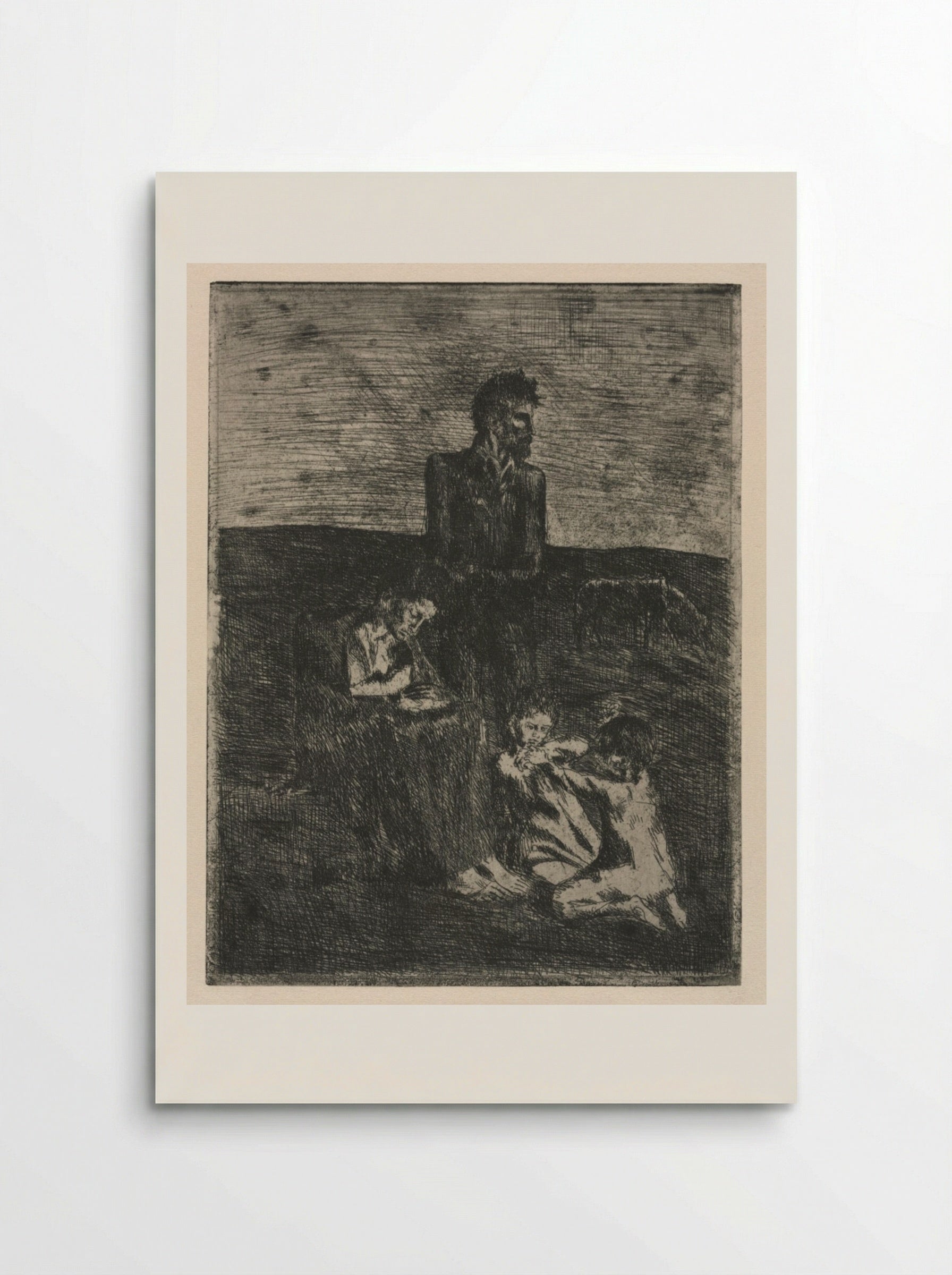 The Poor - Pablo Picasso - Poster