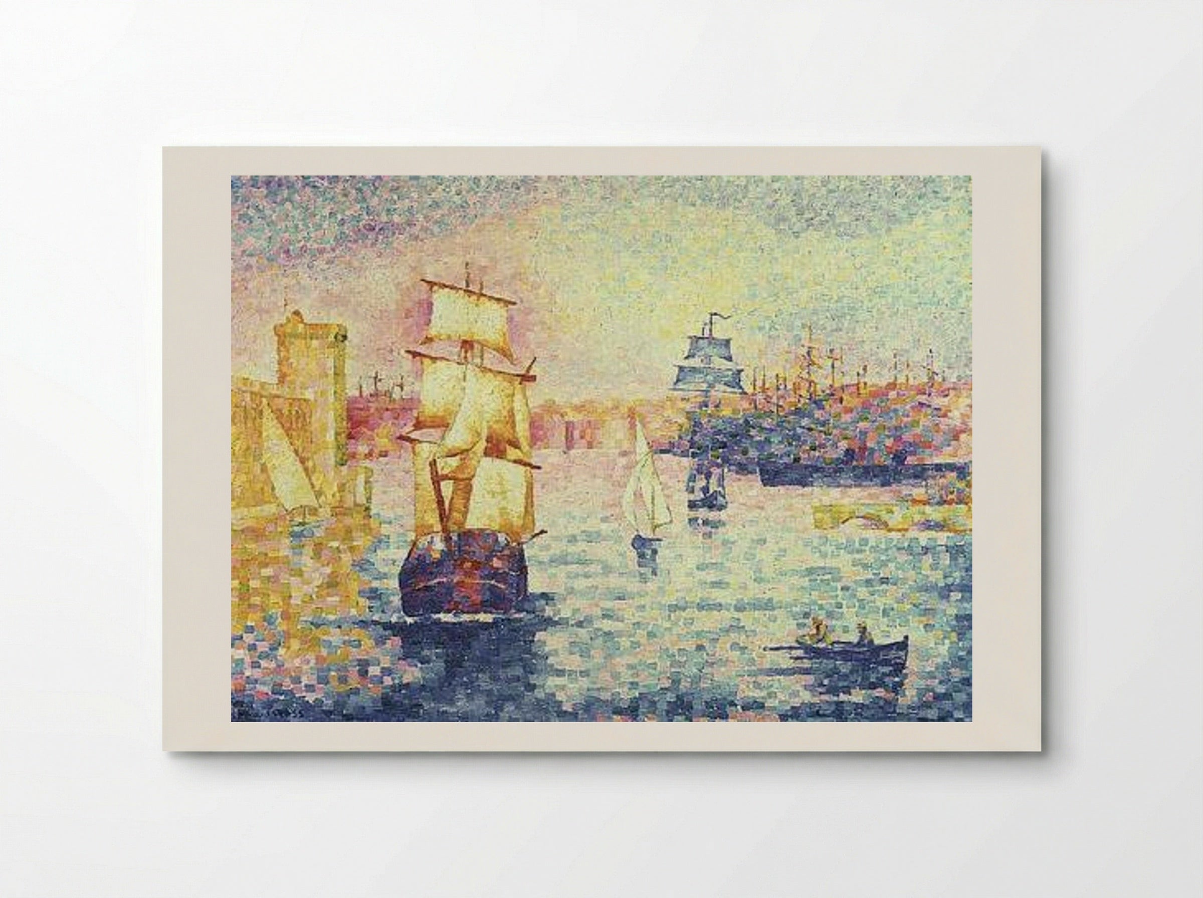 The Port of Marseilles - Henri-Edmond Cross - Poster