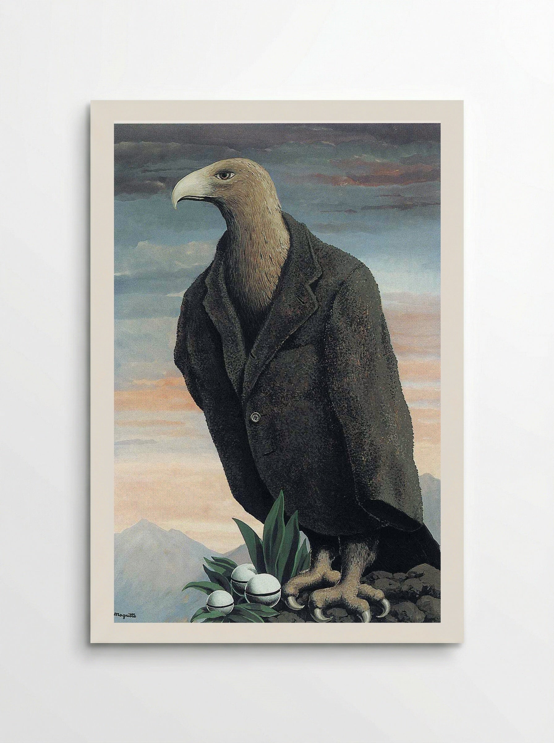 The Present - René Magritte - Poster