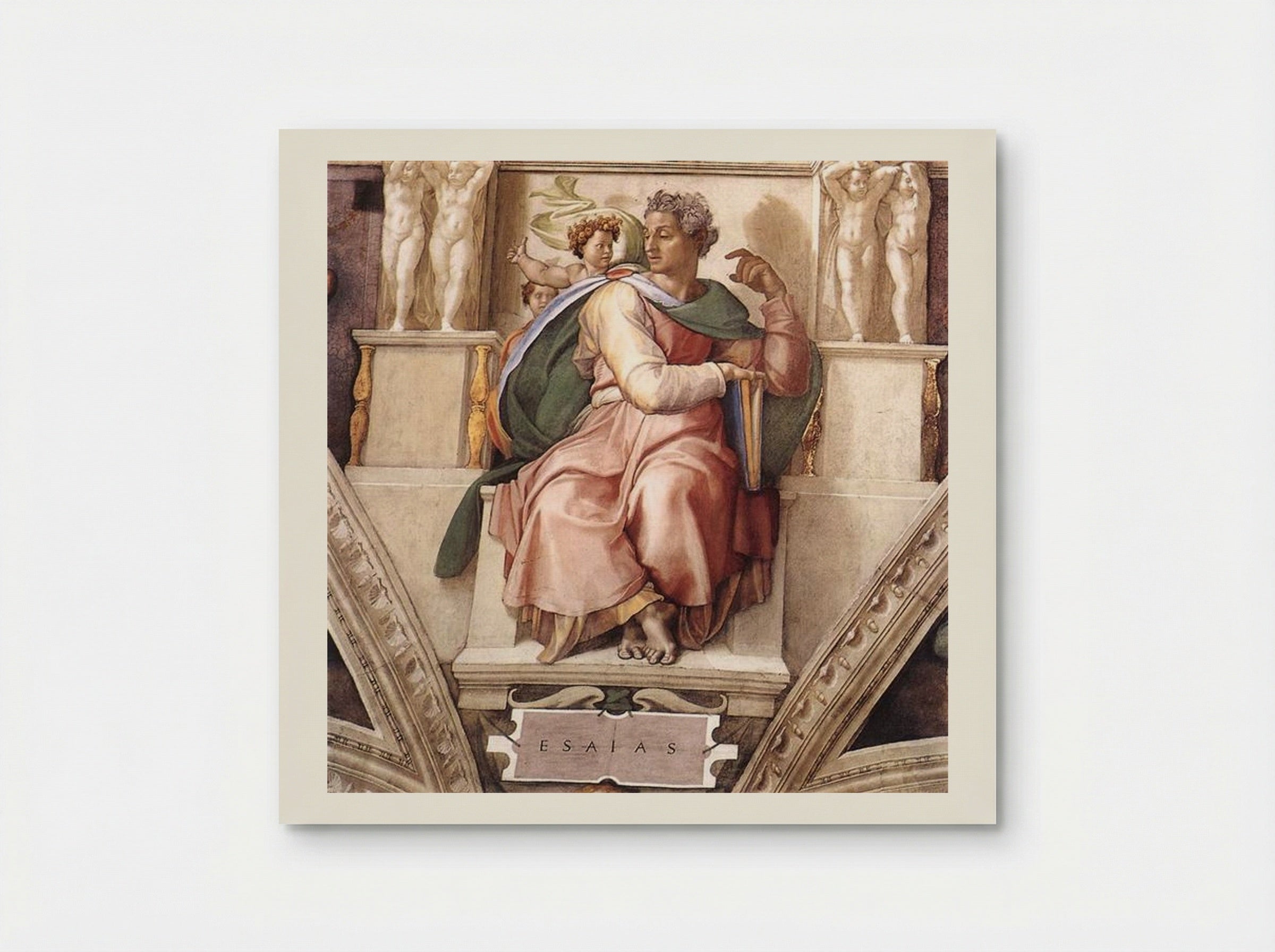 The Prophet Isaiah - Michelangelo Buonarroti - Poster