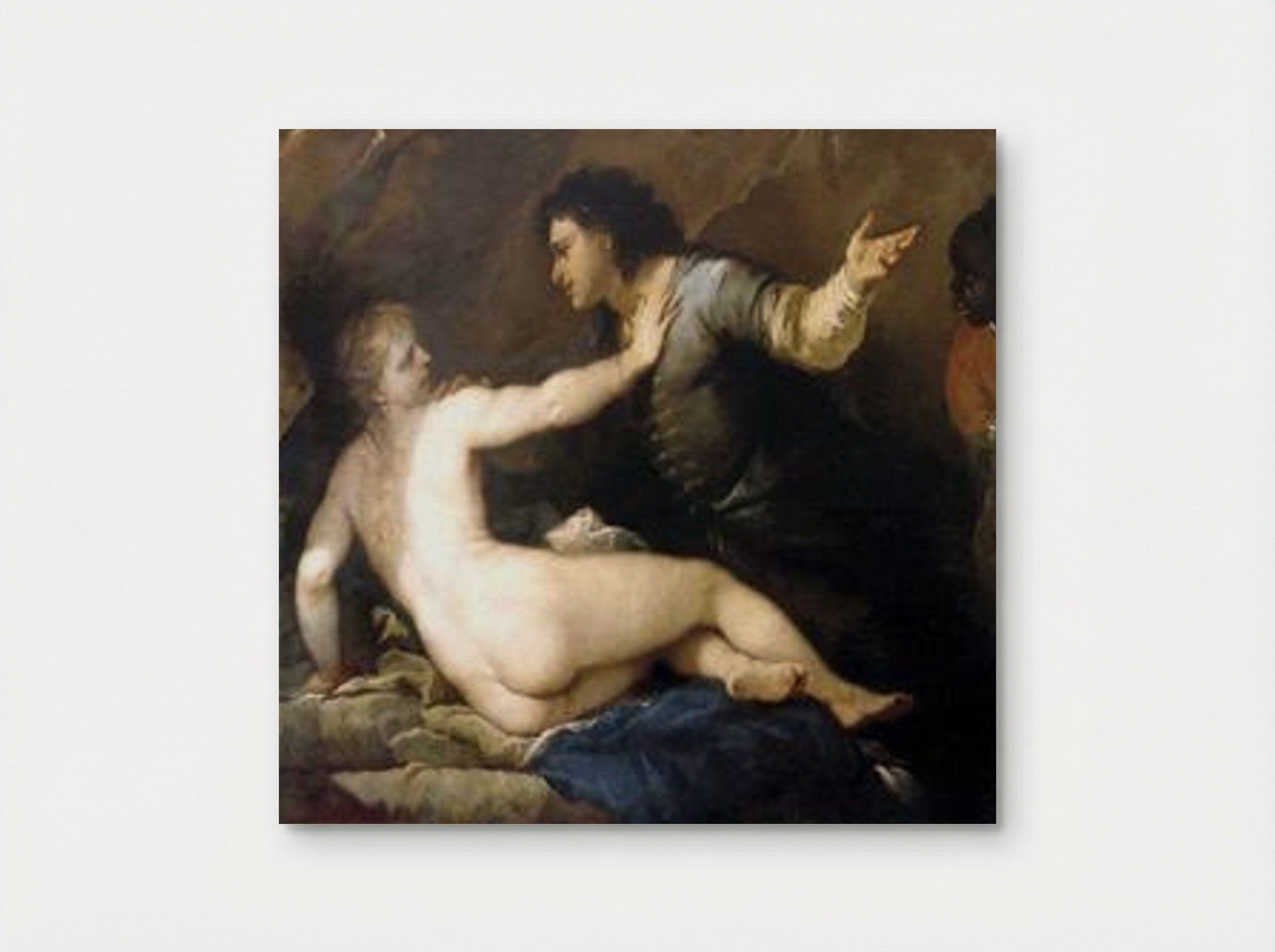 The Rape of Lucretia - Luca Giordano - Poster