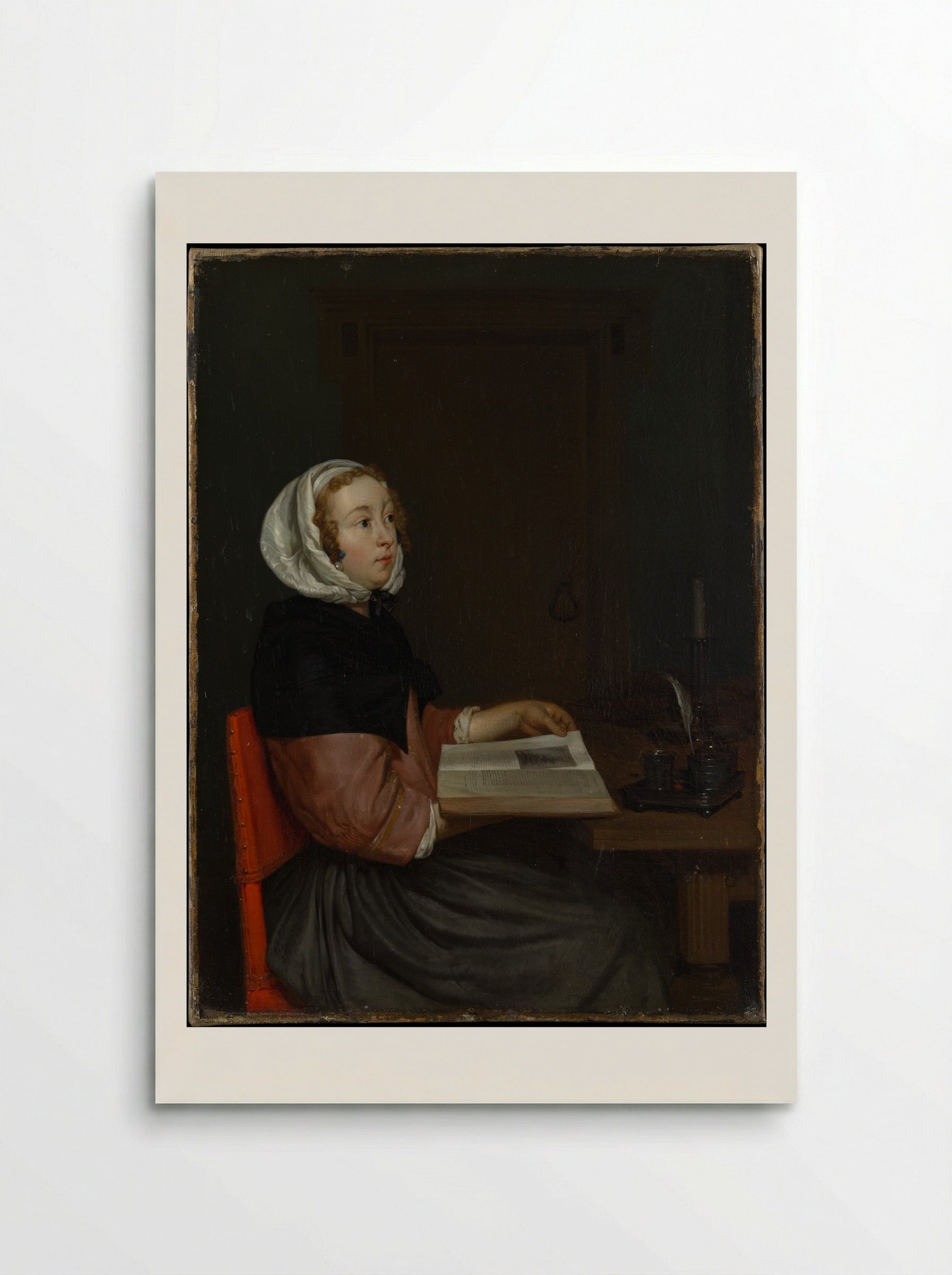 The Reader - Eglon van der Neer - Poster