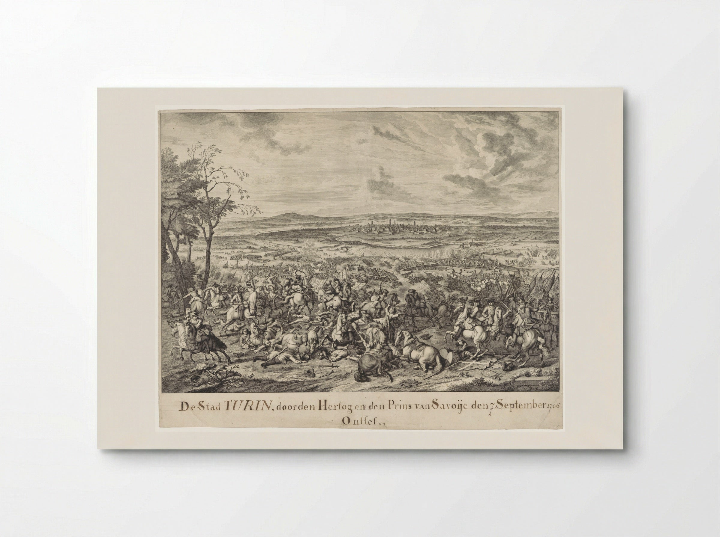 The Relief of Turin - Jan van Huchtenburg - Poster