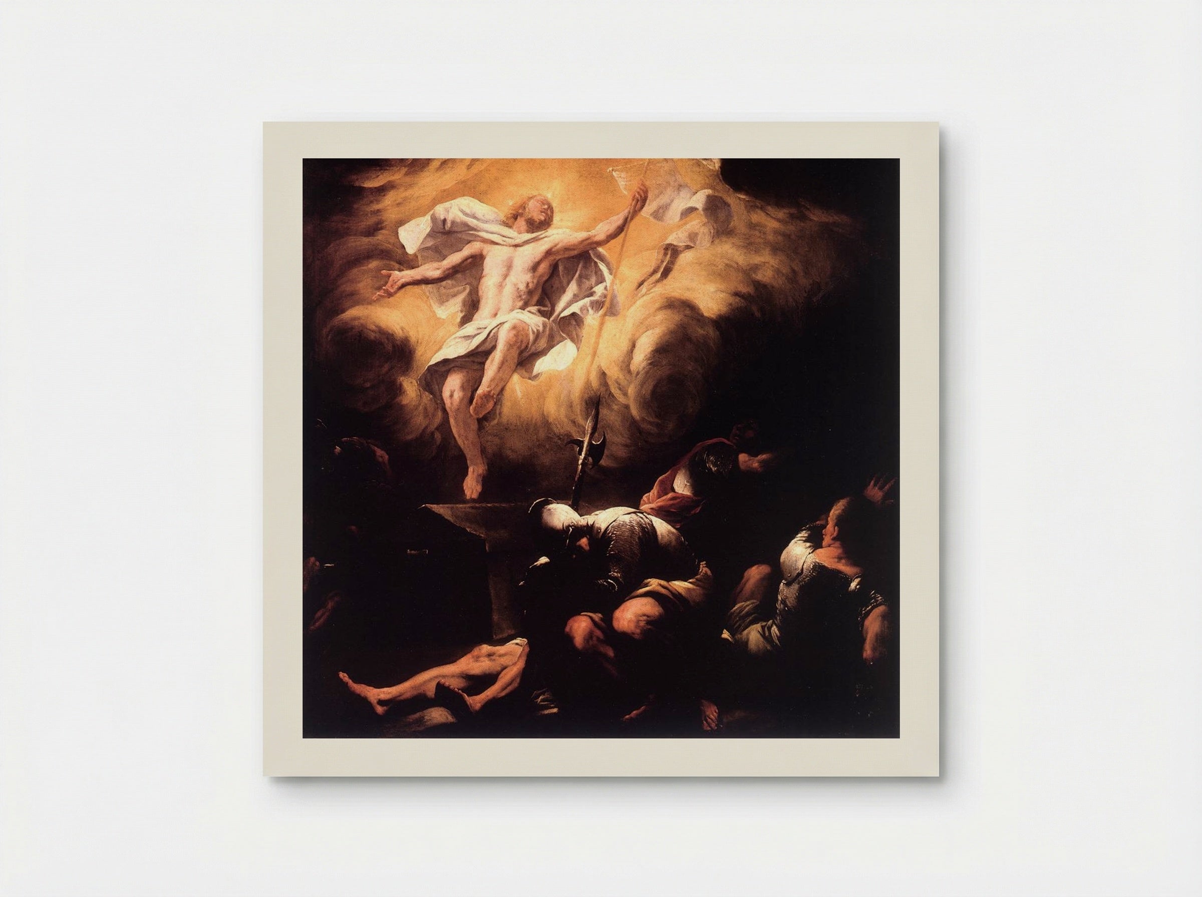 The Resurrection - Luca Giordano - Poster