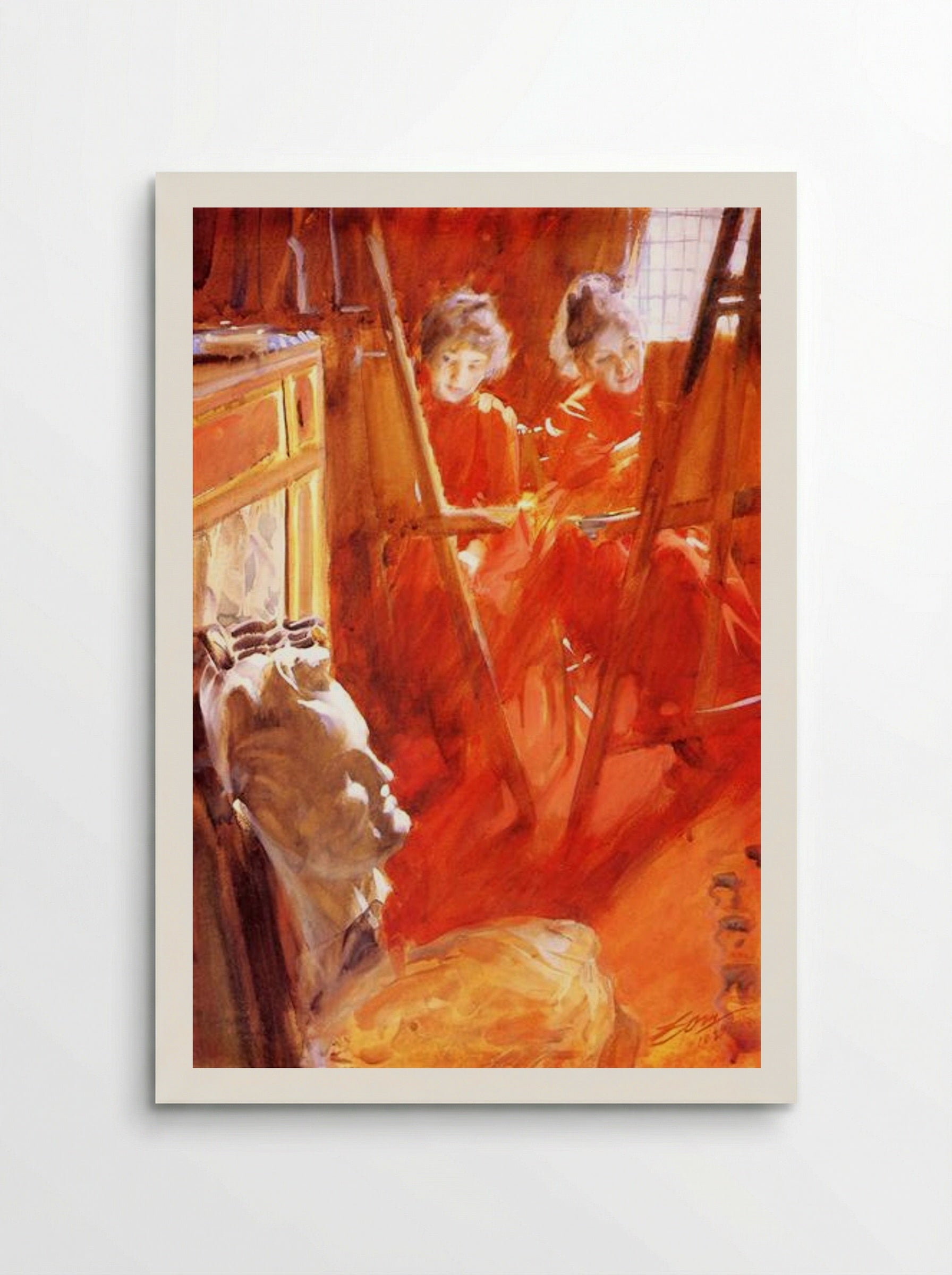 The Sisters Schwartz - Anders Zorn - Poster