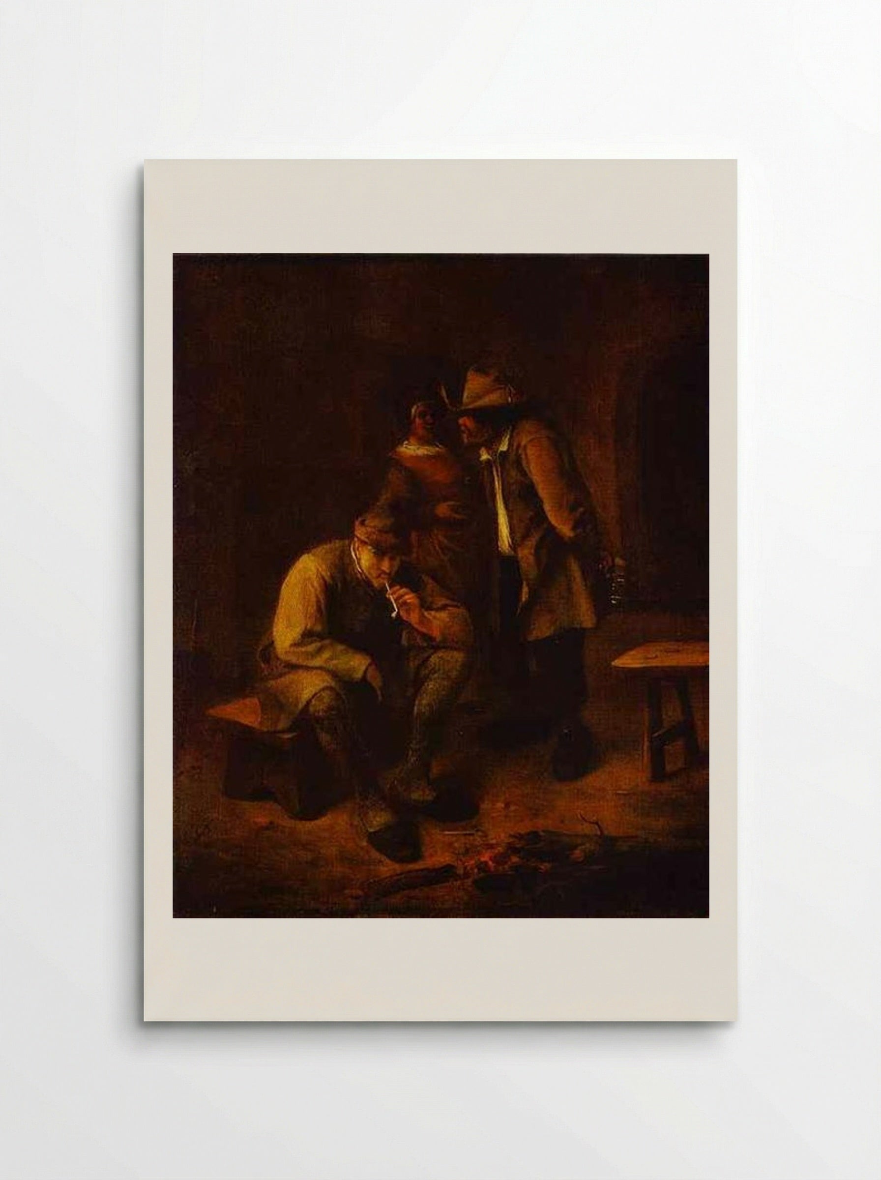 The Smoker - Jan Steen - Poster