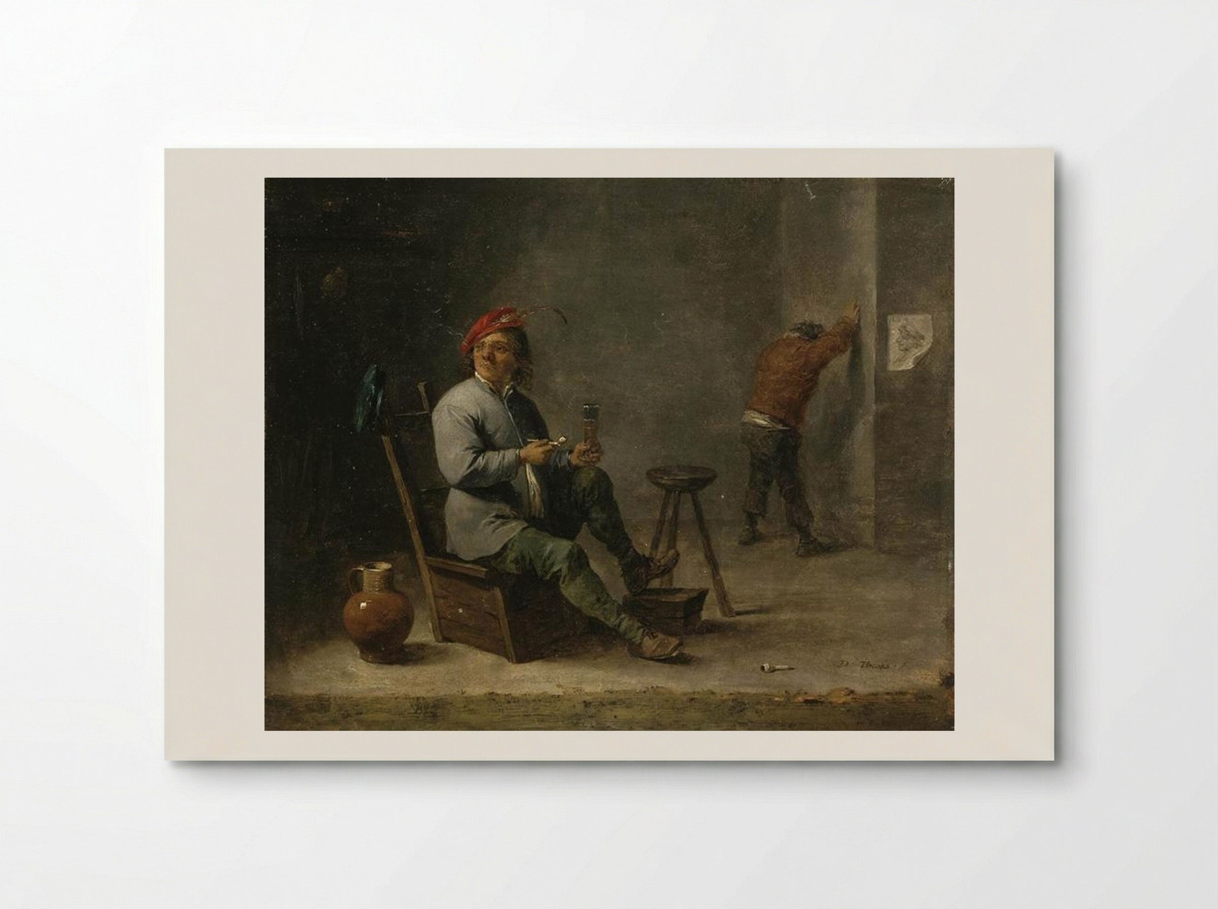 The Smoker - David Teniers the Younger - Poster