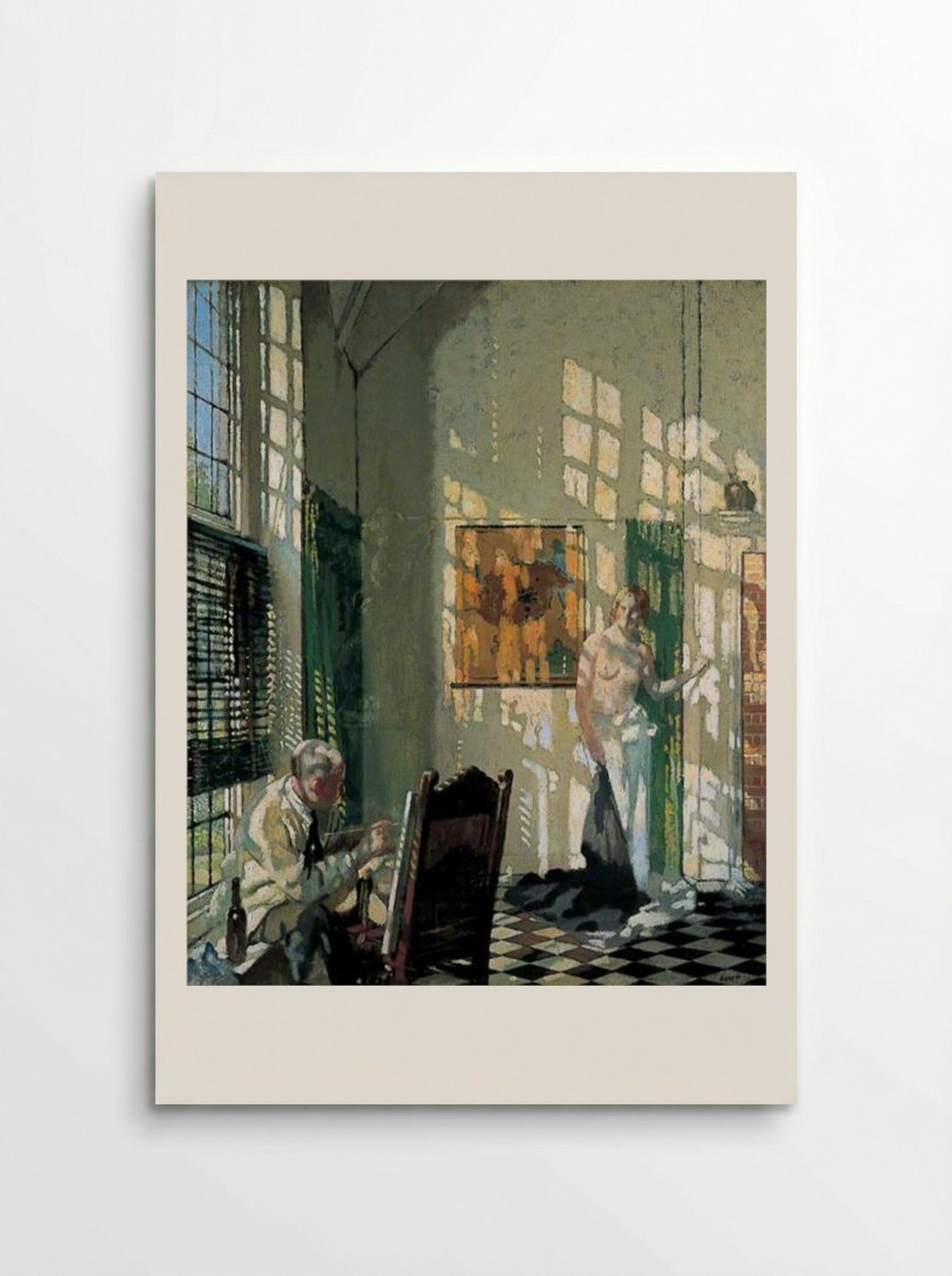 The Studio - William Orpen - Poster
