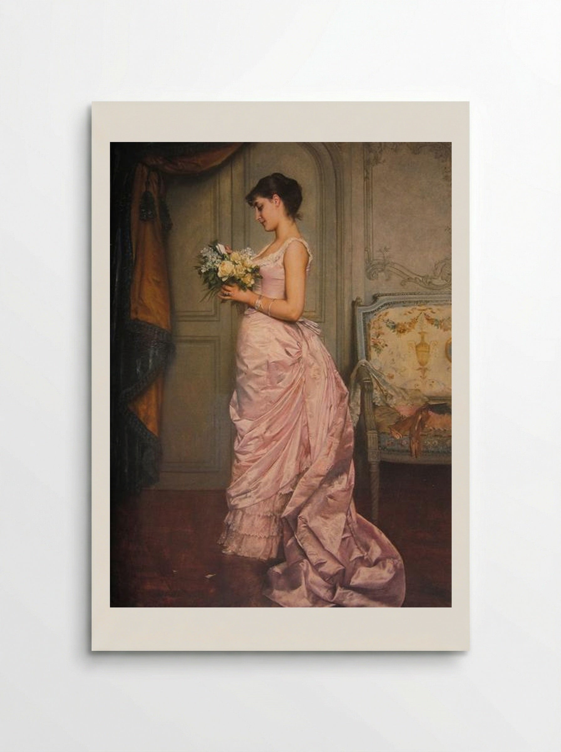 The Ticket - Auguste Toulmouche - Poster