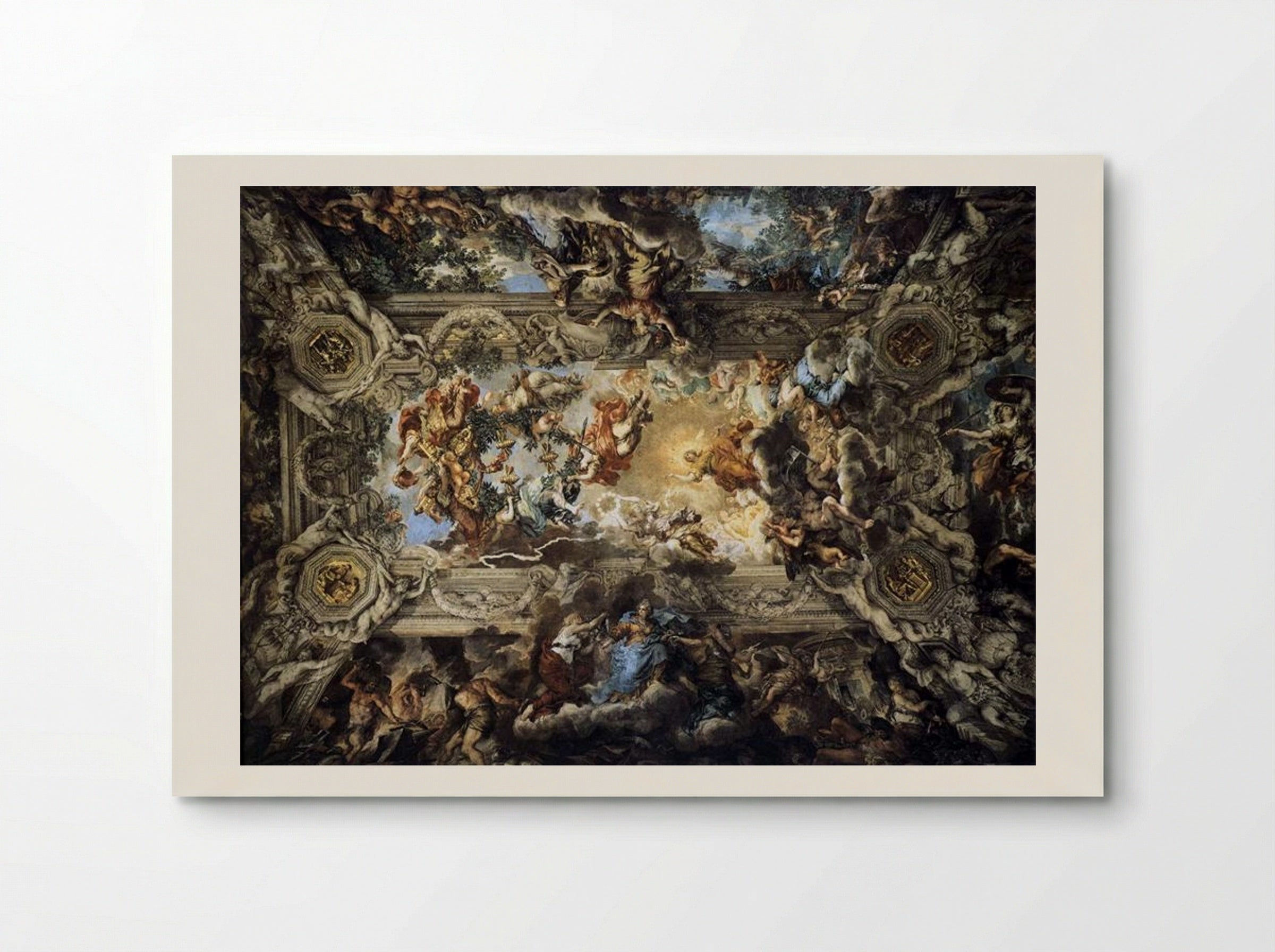The Triumph of Divine Providence - Pietro da Cortona - Poster