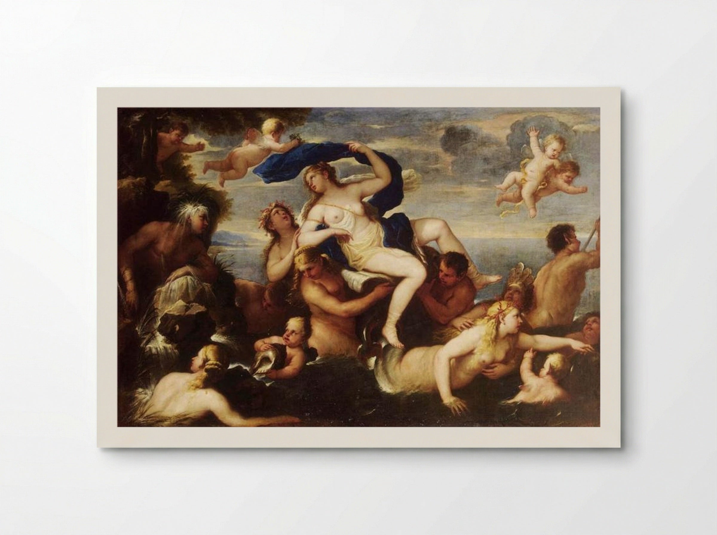 The Triumph of Galatea - Luca Giordano - Poster