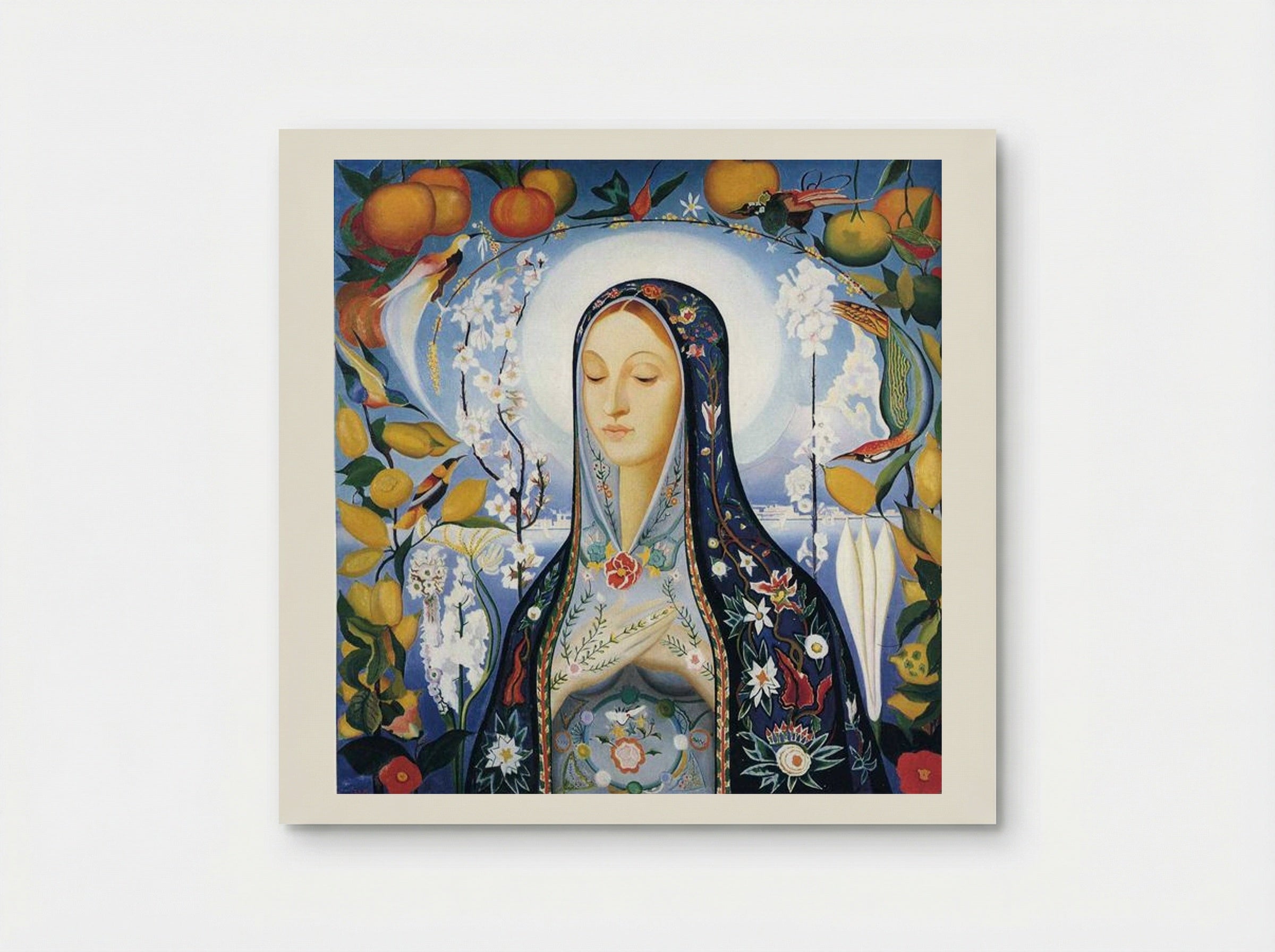 The Virgin - Joseph Stella - Poster