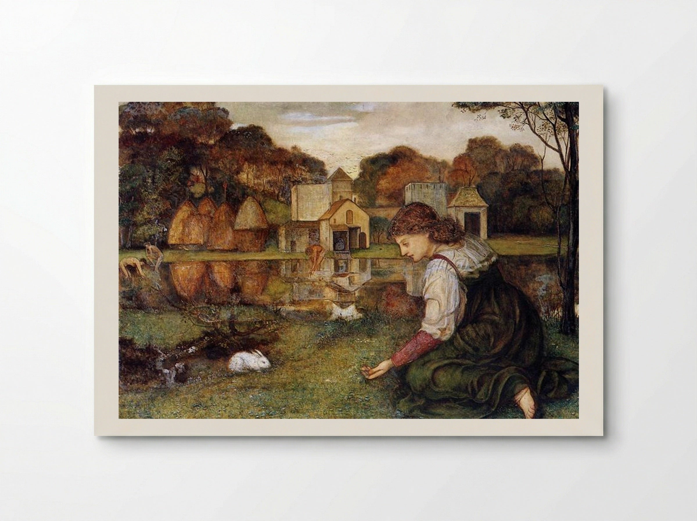 The White Rabbit - John Roddam Spencer Stanhope - Poster