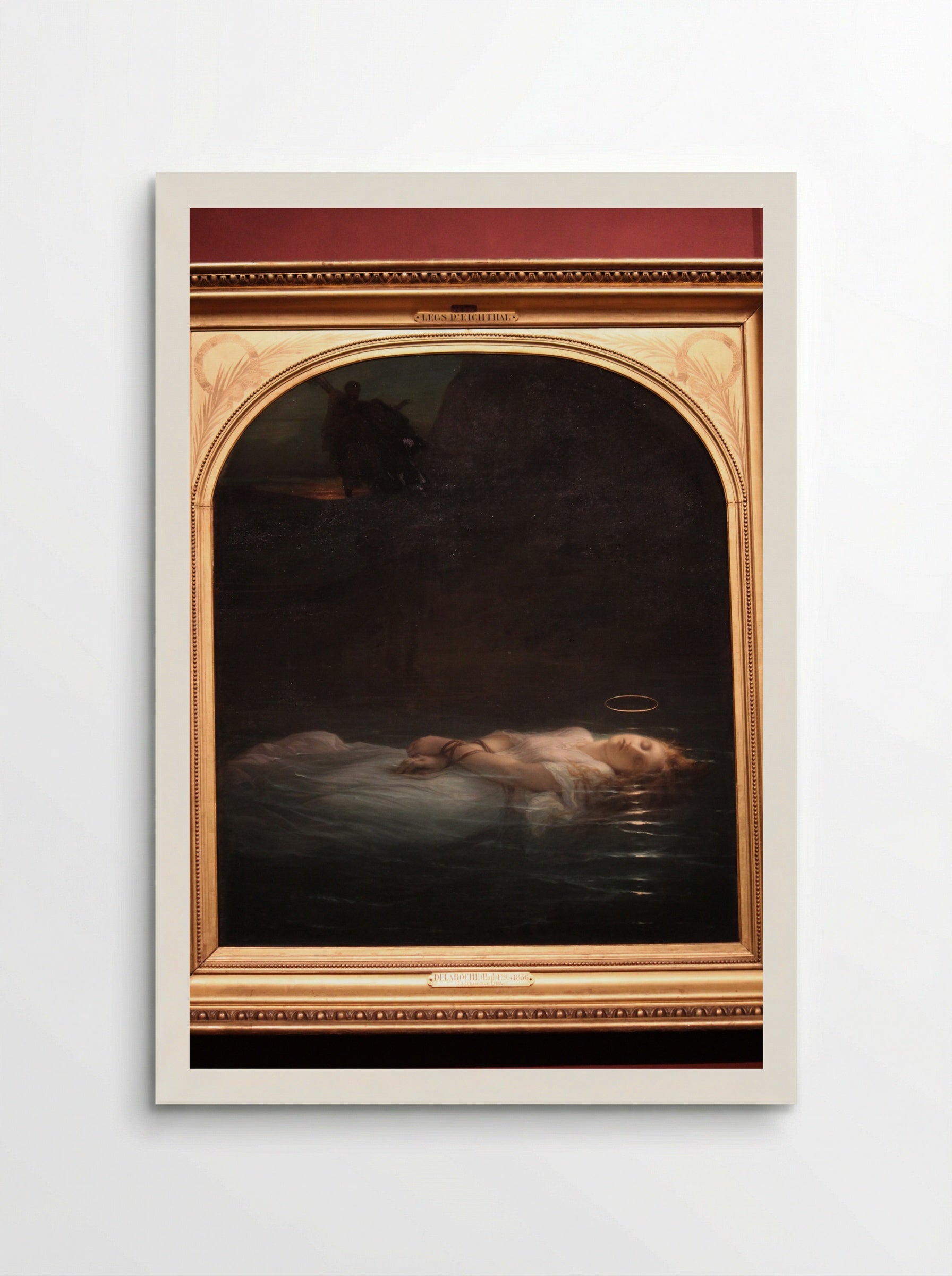 The Young Martyr - Paul Delaroche - Poster