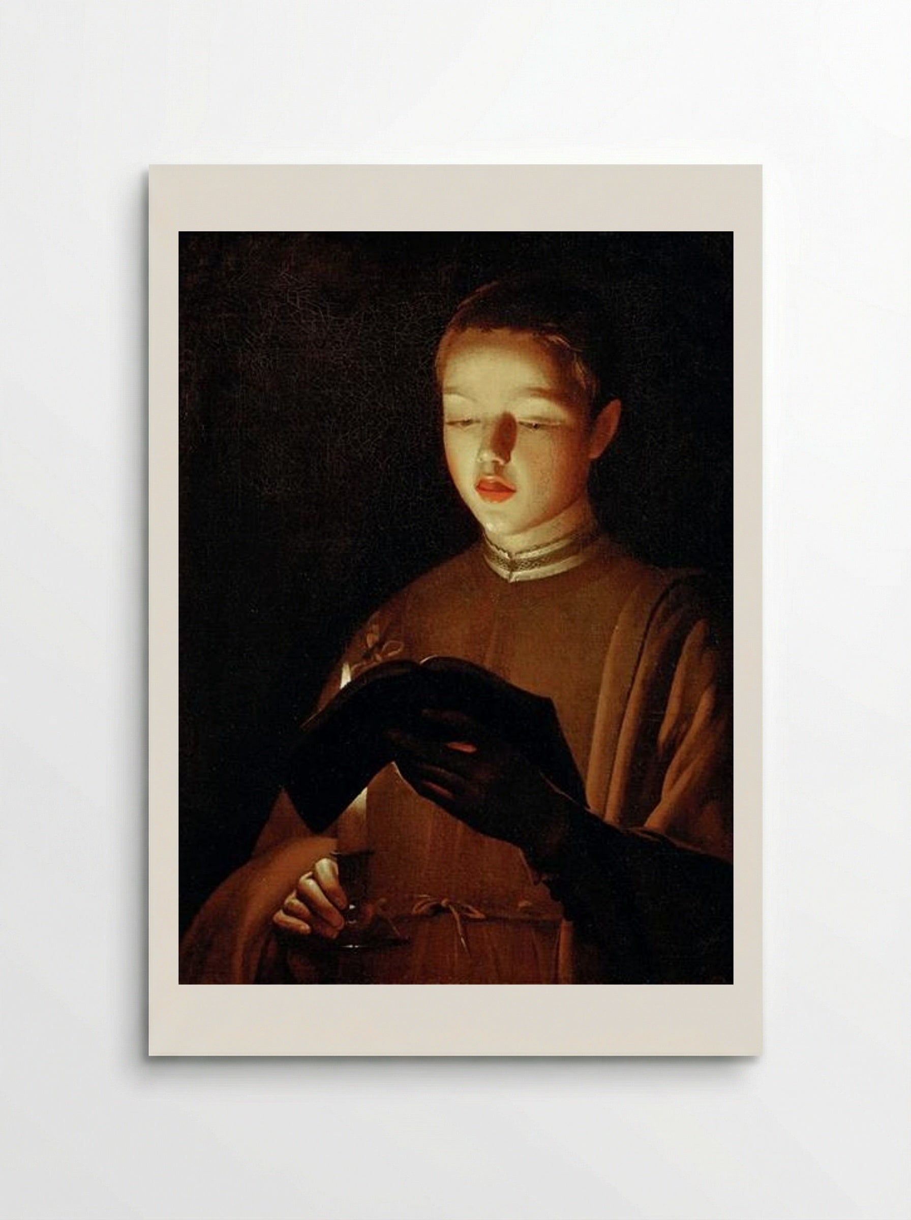 The Young Singer - Georges de la Tour - Poster