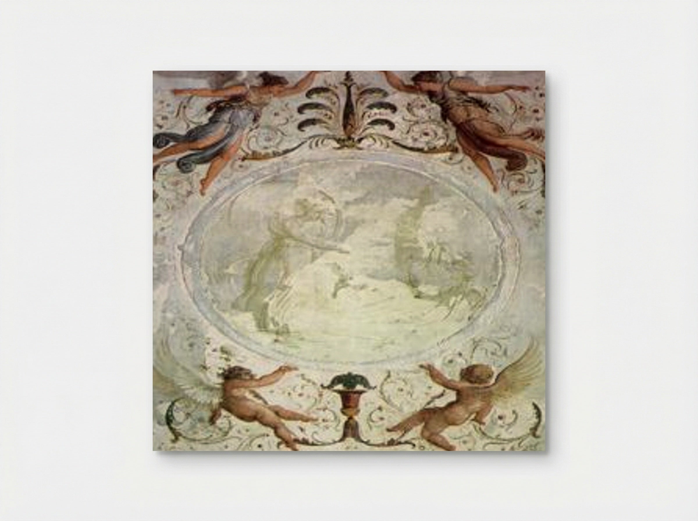 Thetis Immersing Achilles in the River Styx - Francesco Hayez - Poster