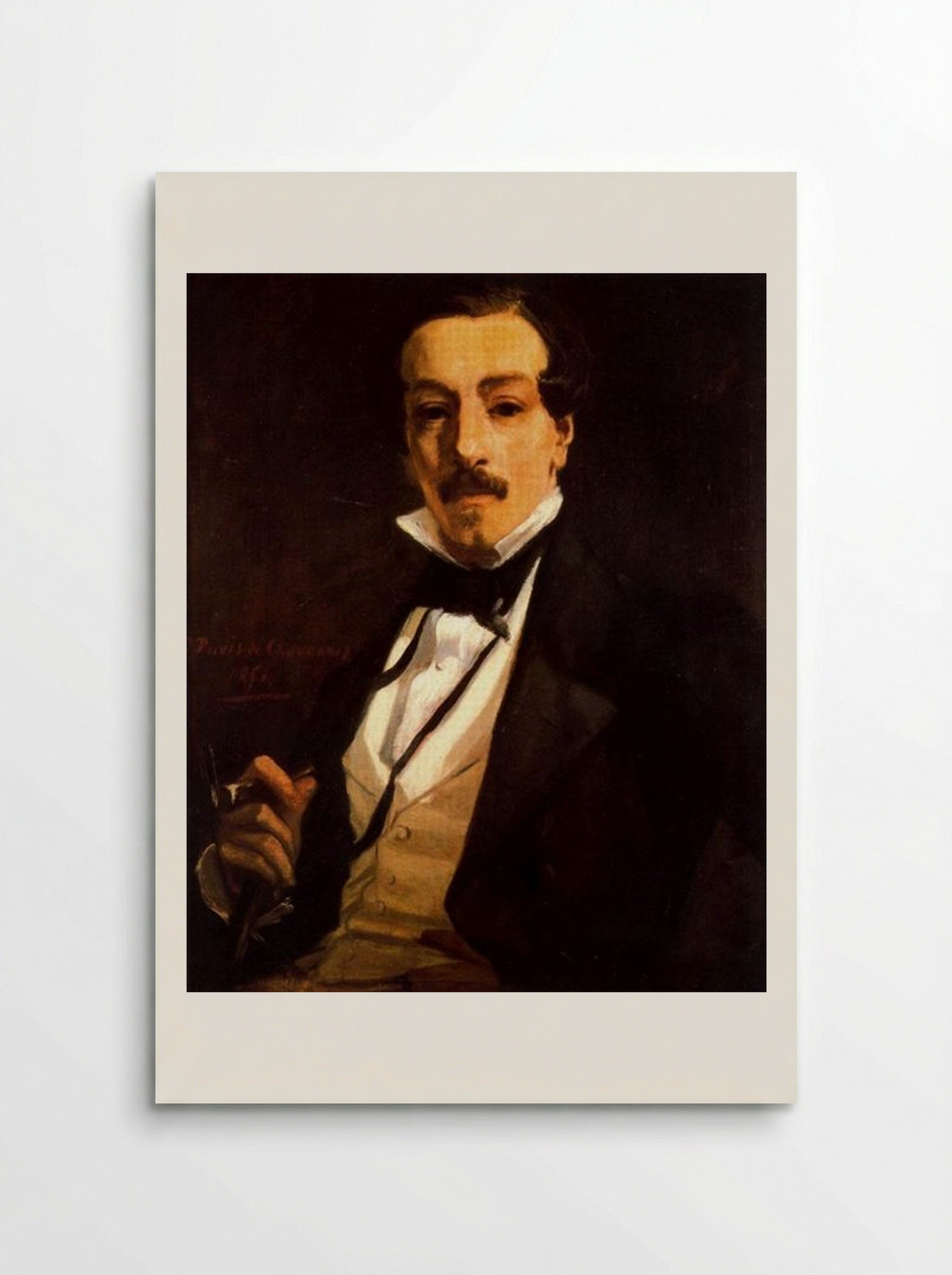 Thomas-Alfred Jones (Pierre Puvis de Chavannes) - Pierre Puvis de Chavannes - Poster