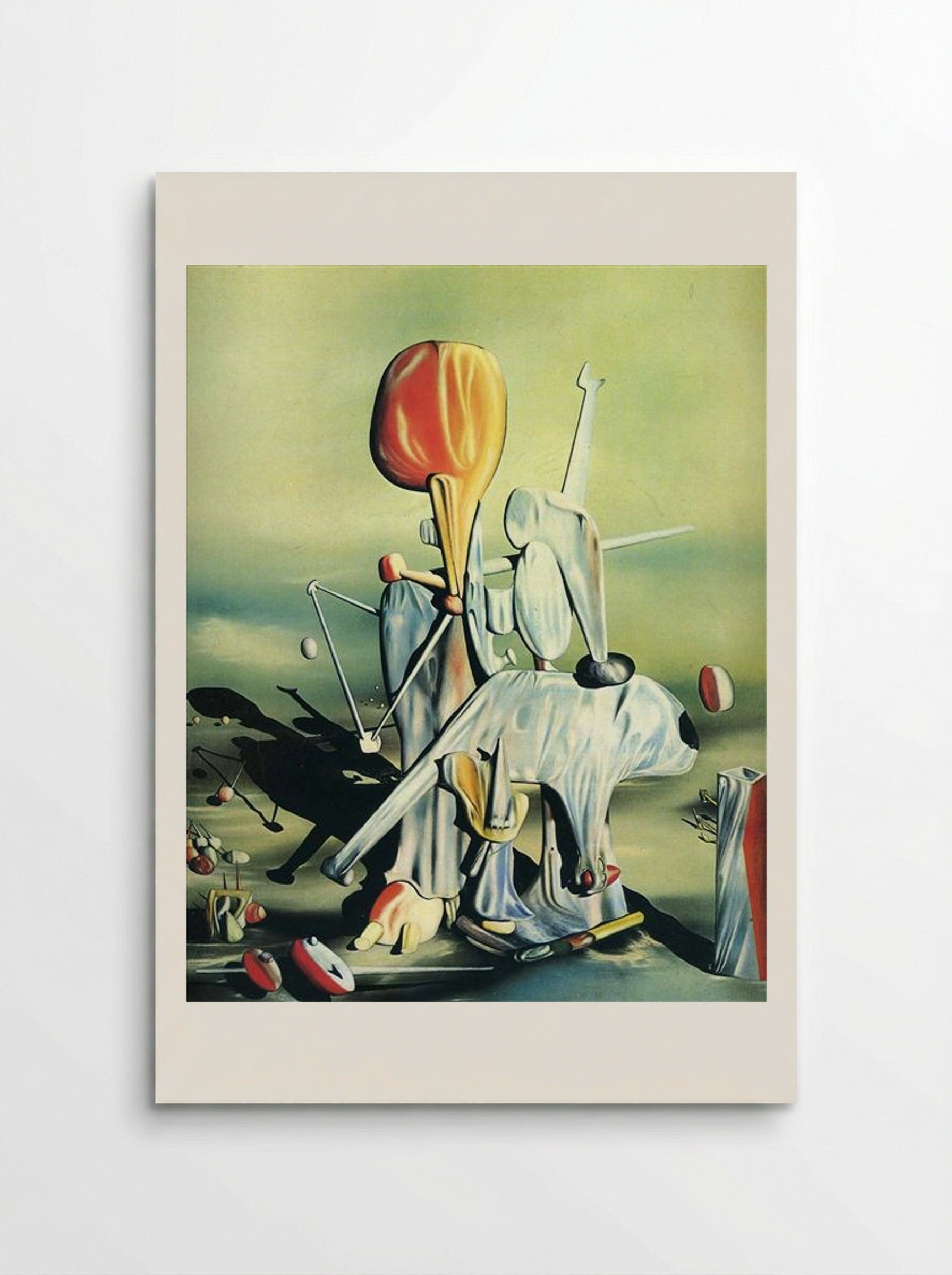 Through Birds Through Fire But Not Through Glass - Yves Tanguy - Poster