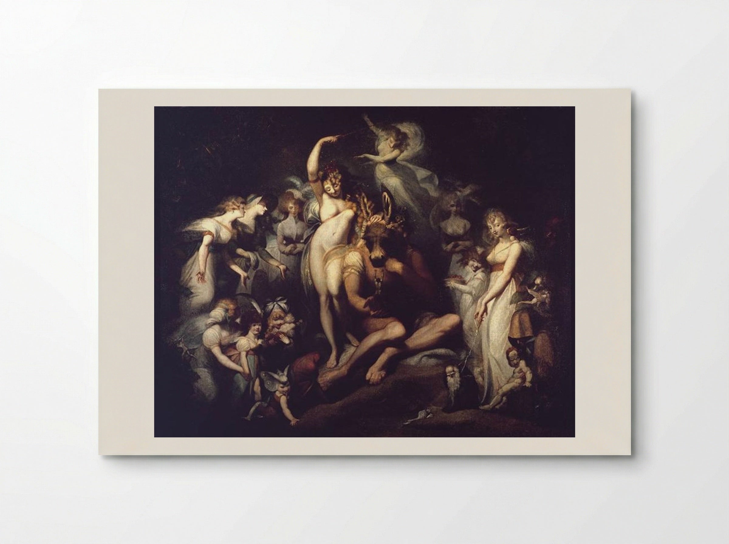 Titania and Bottom - Henry Fuseli - Poster