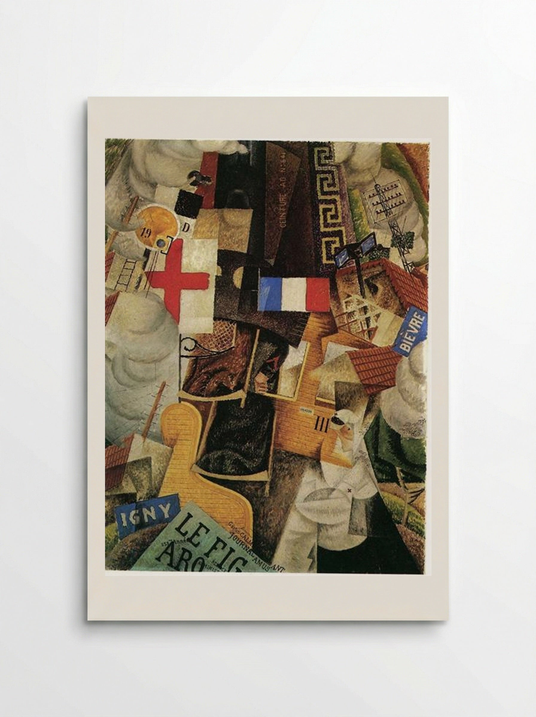 Train of the Wounded - Gino Severini - Poster