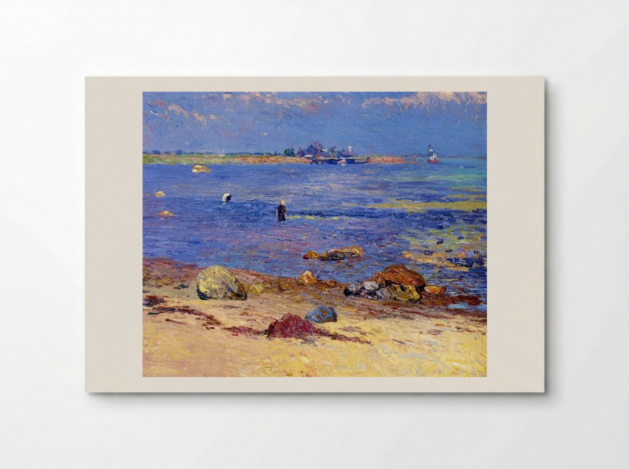Treading Clams, Wickford - William James Glackens - Poster