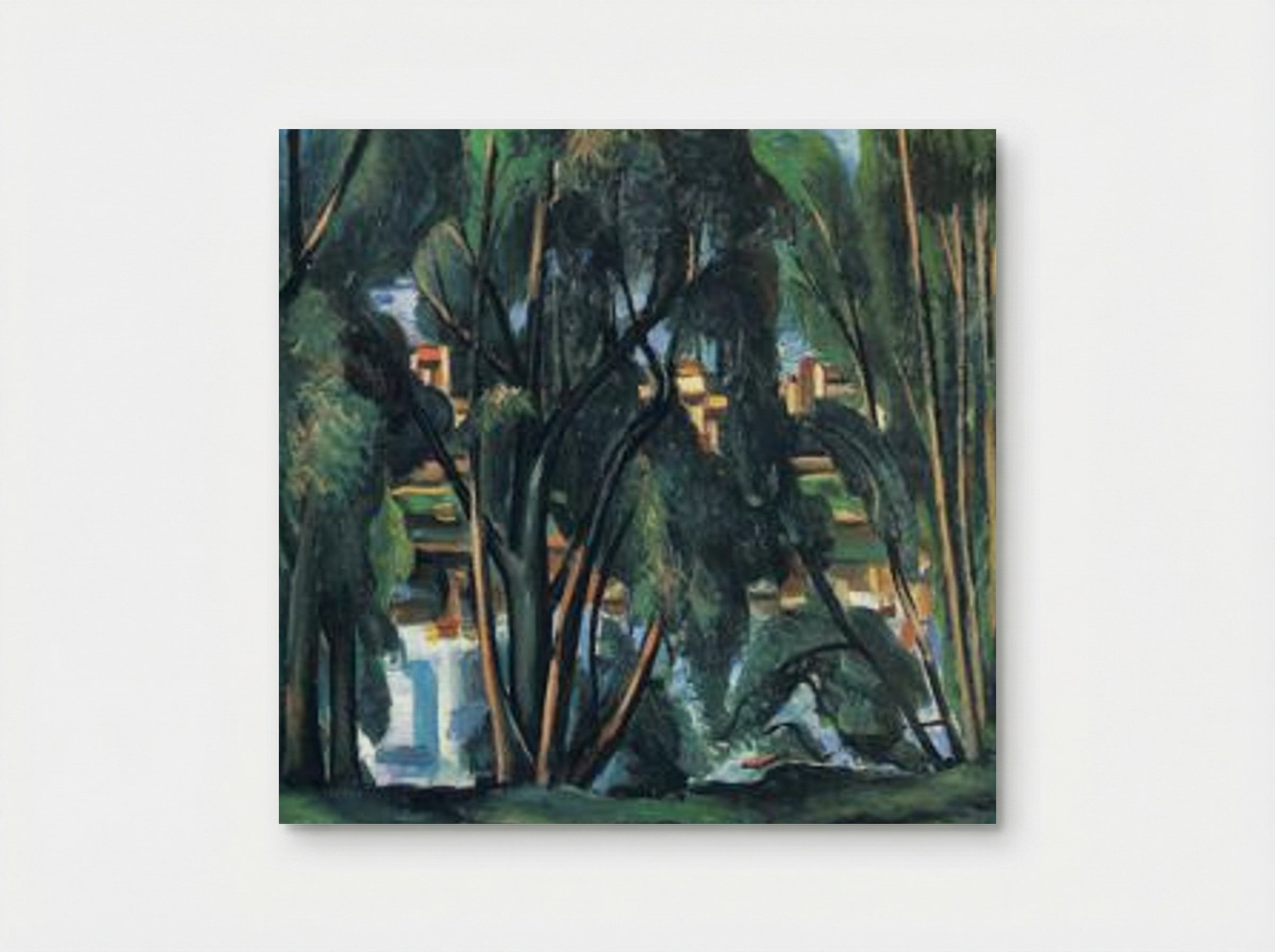 Trees on the Banks of the Seine - André Derain - Poster