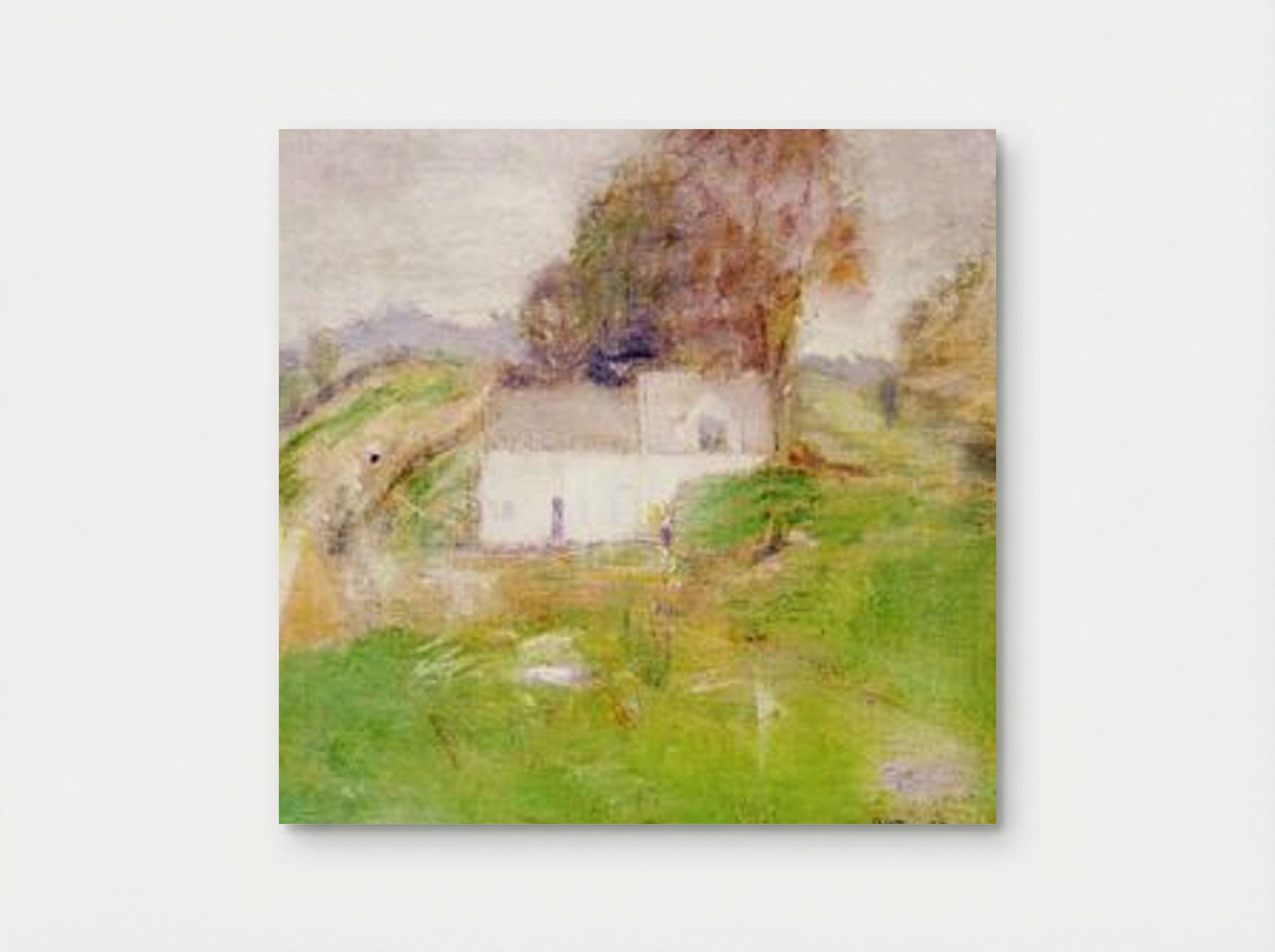 Twachtman's House - John Henry Twachtman - Poster