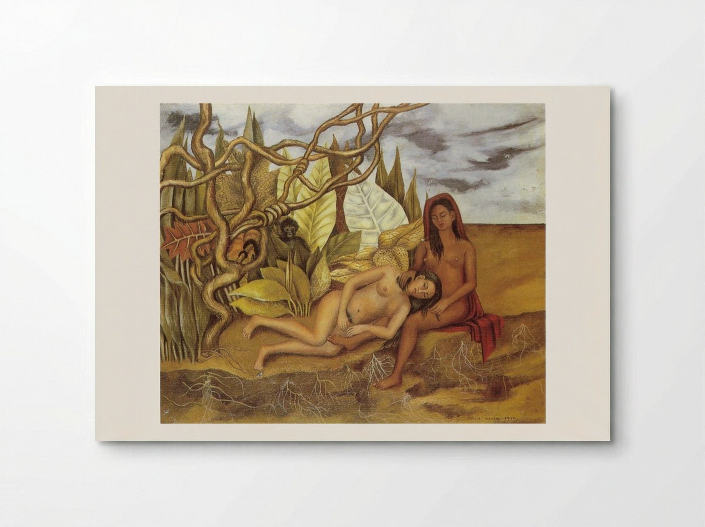 Two Nudes in the Forest (The Earth Itself) - Frida Kahlo - Poster