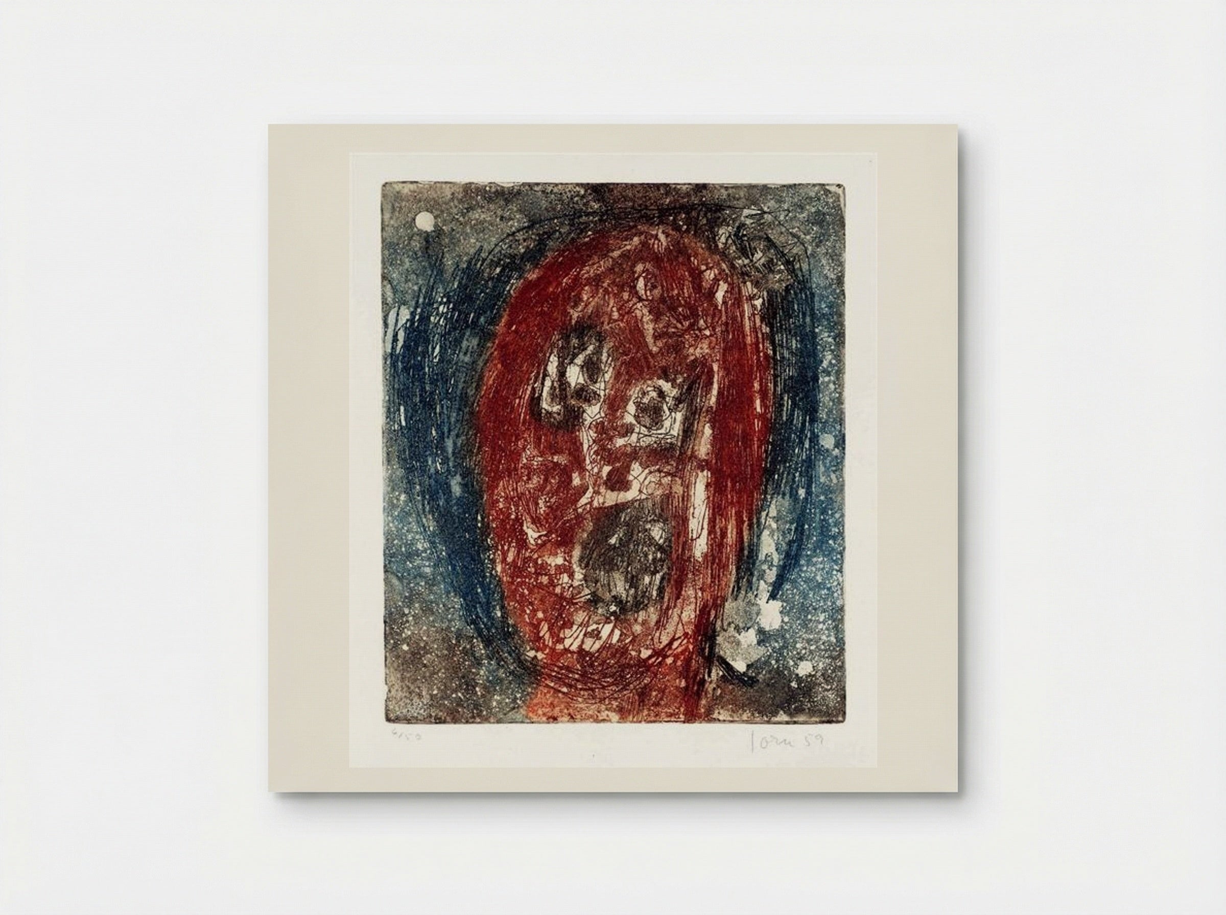 Untitled C (Abstract Portrait) - Asger Jorn - Poster