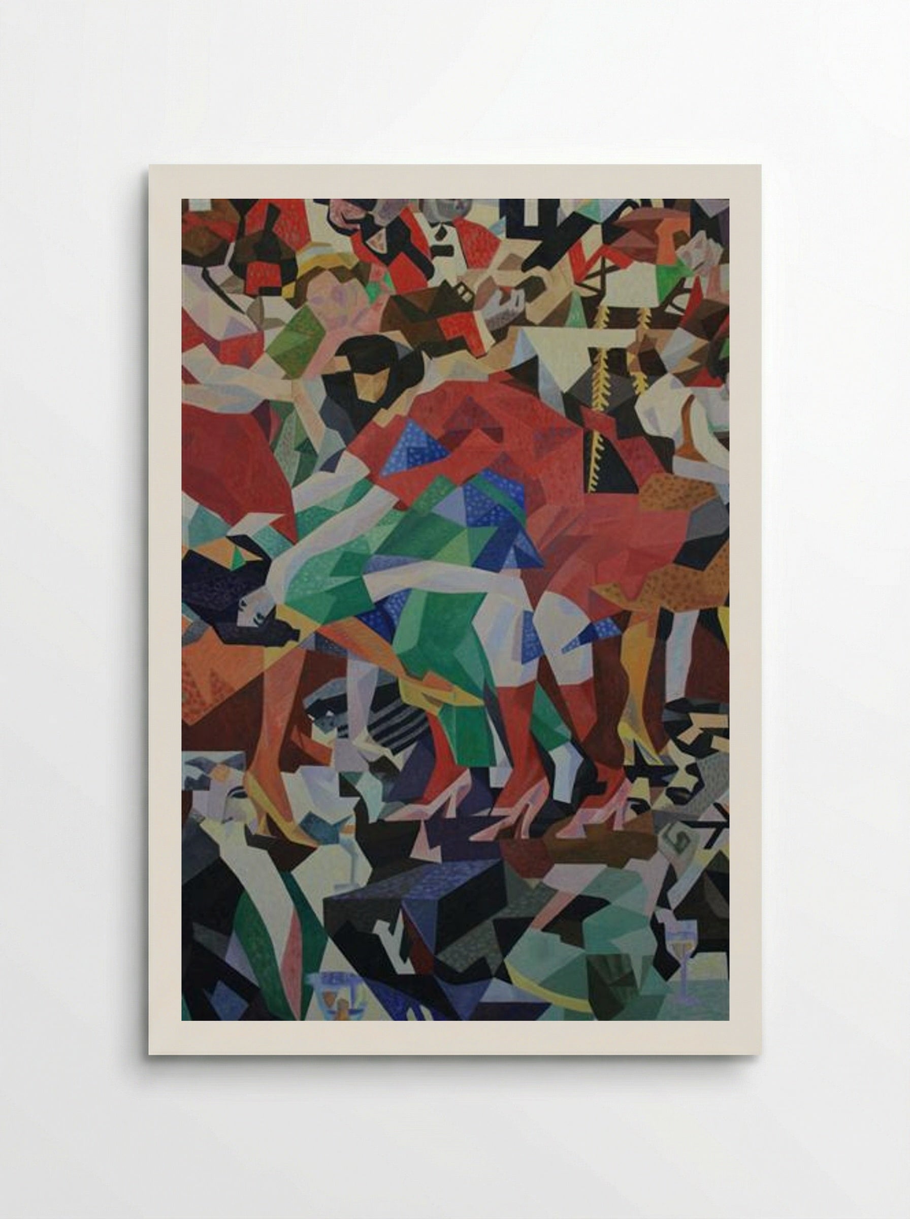 Untitled (Dancers in a Cabaret) - Gino Severini - Poster