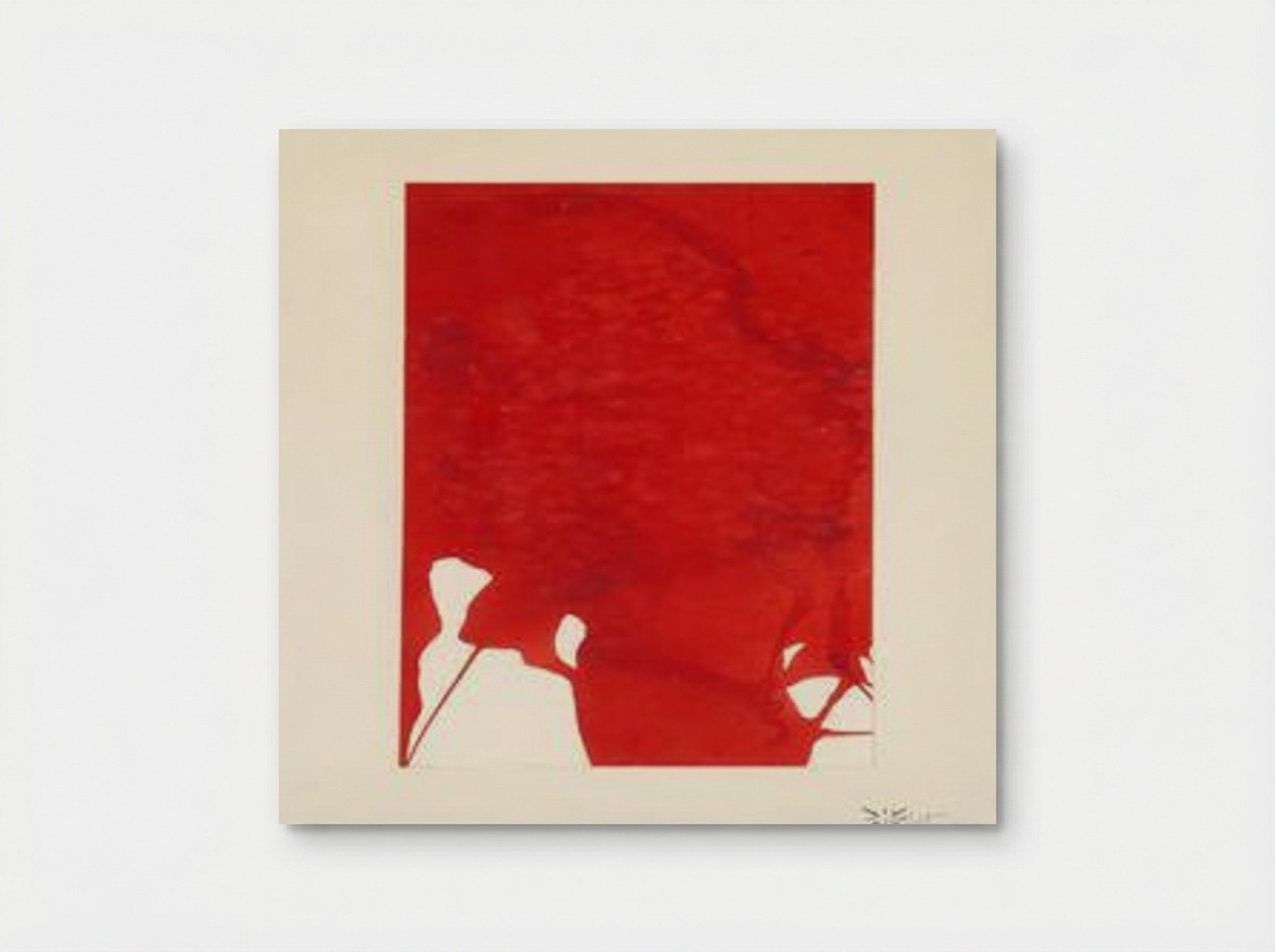 Untitled (Monochrome Red) - Yves Klein - Poster