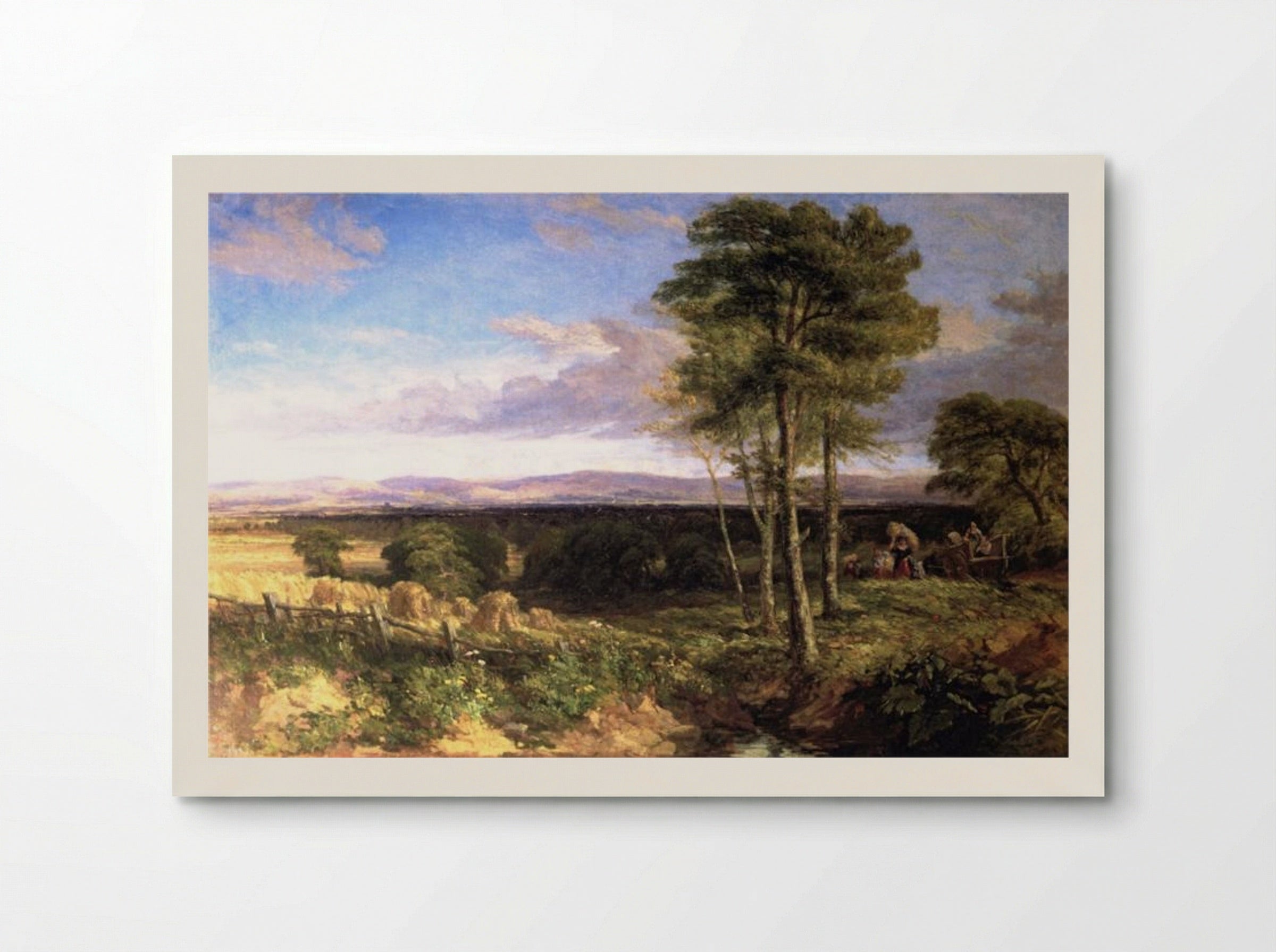 Vale of Clwyd - David Cox - Poster