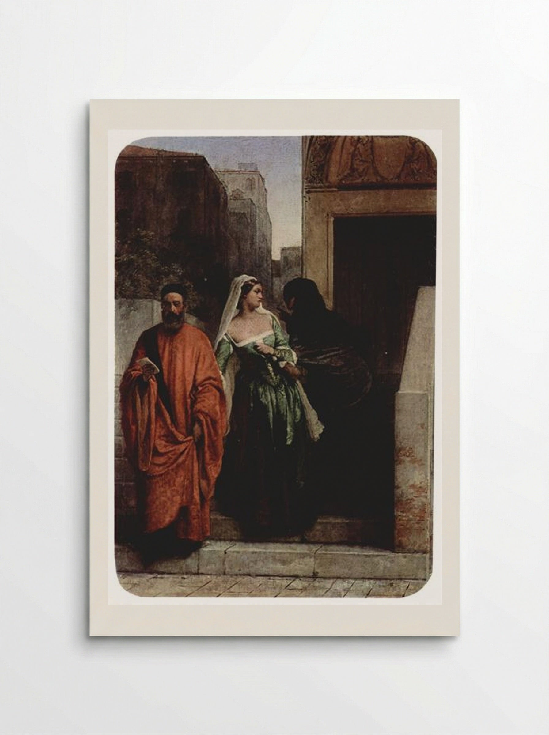 Venetian Women - Francesco Hayez - Poster
