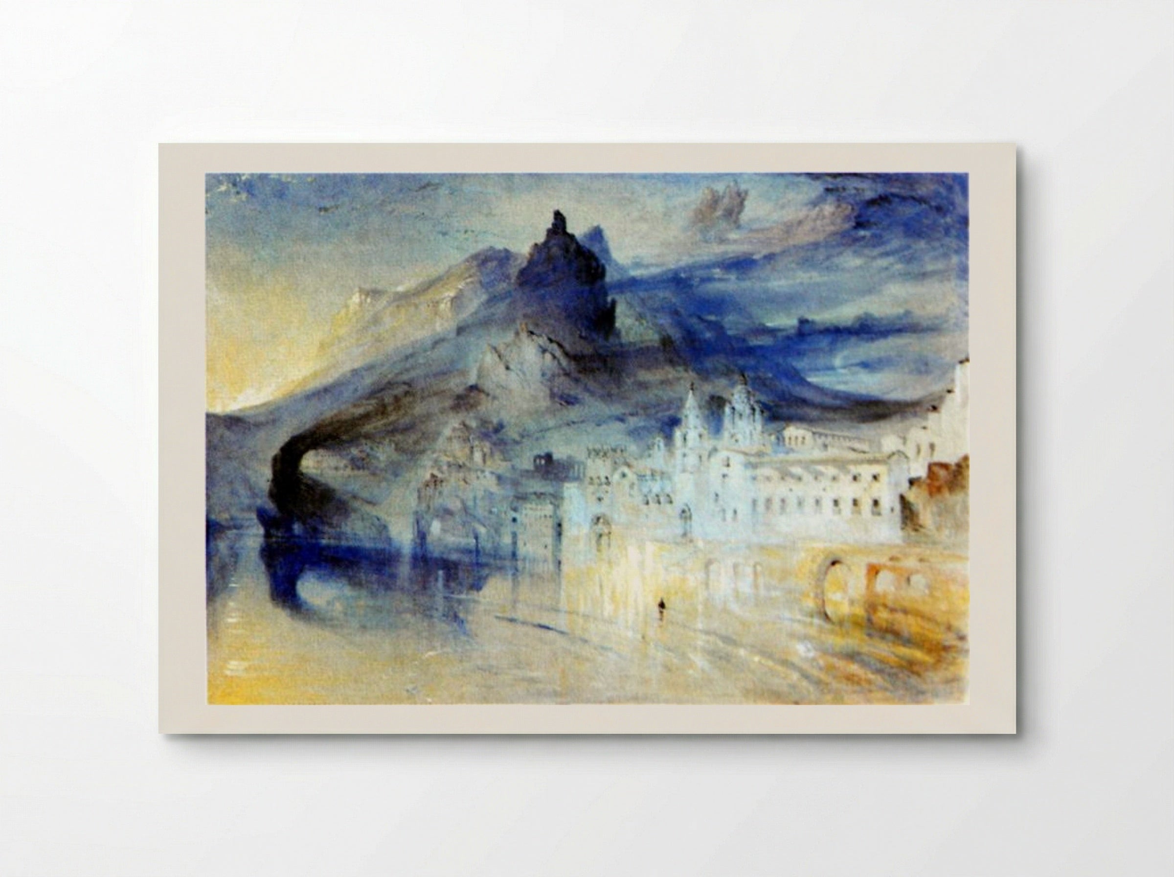 View of Amalfi - John Ruskin - Poster