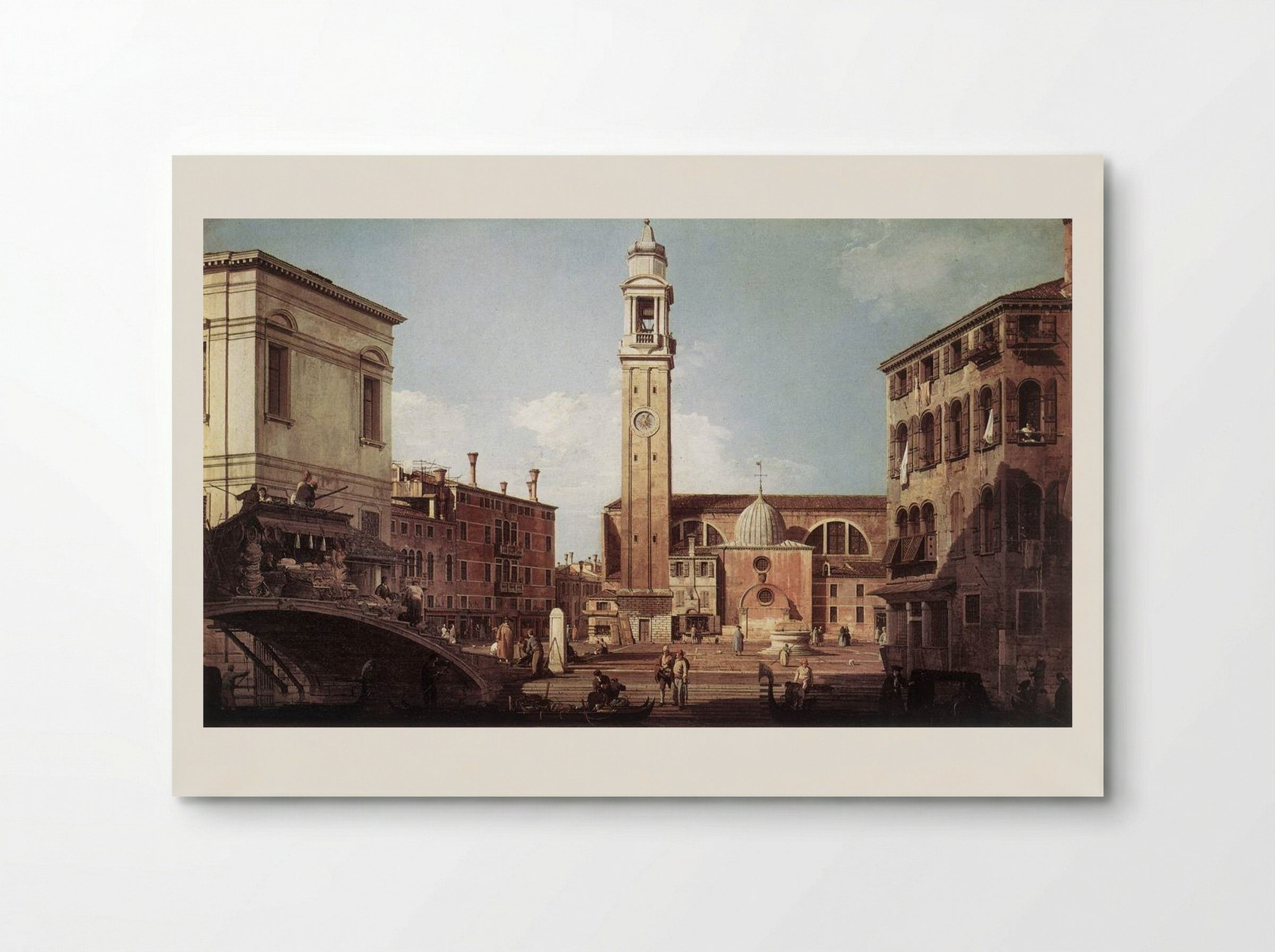 View of Campo Santi Apostoli - Canaletto - Poster