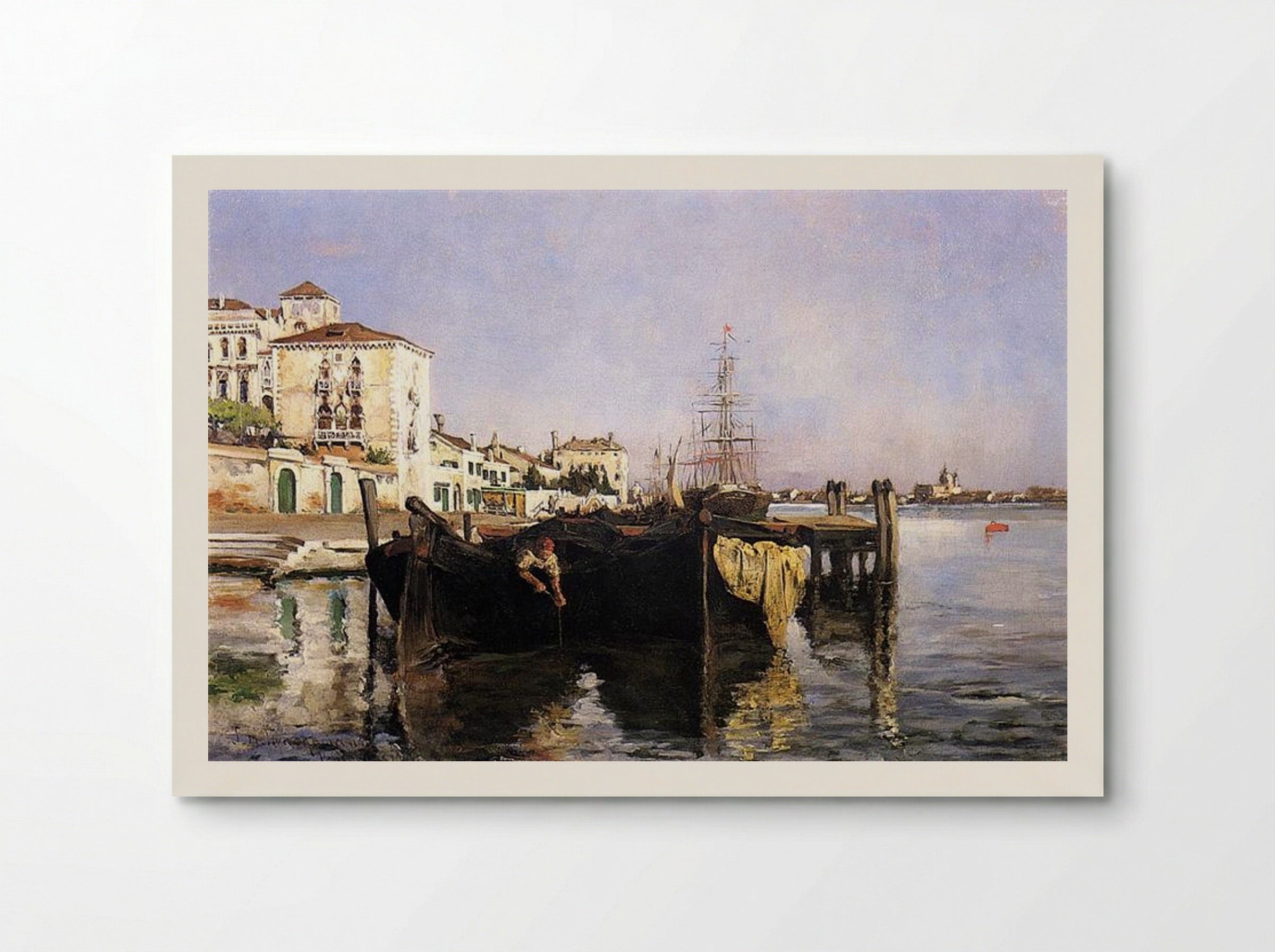 View of Venice - John Henry Twachtman - Poster
