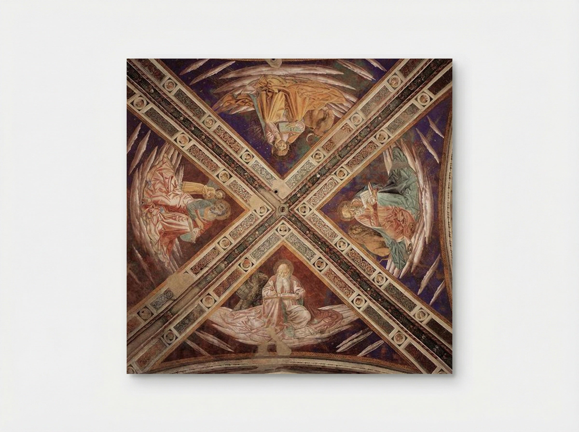 View of the Vaults - Benozzo Gozzoli - Poster