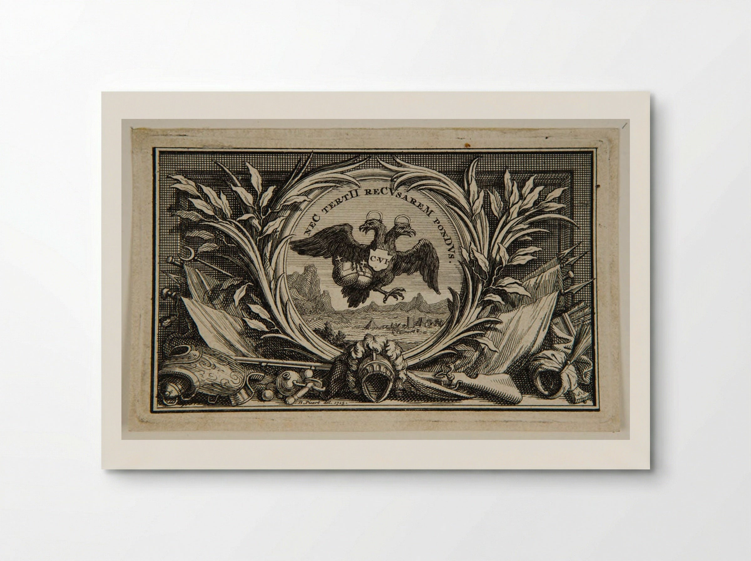 Vignette with a Two-Headed Eagle - Bernard Picart - Poster