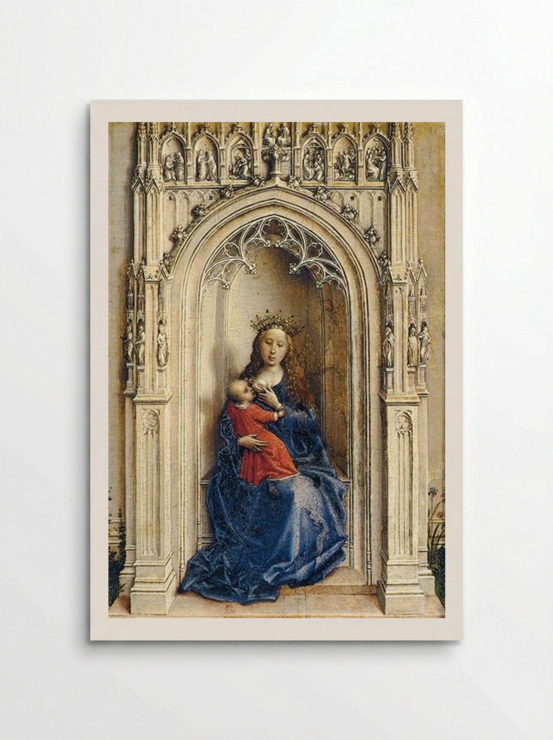 Virgin and Child - Rogier van der Weyden - Poster