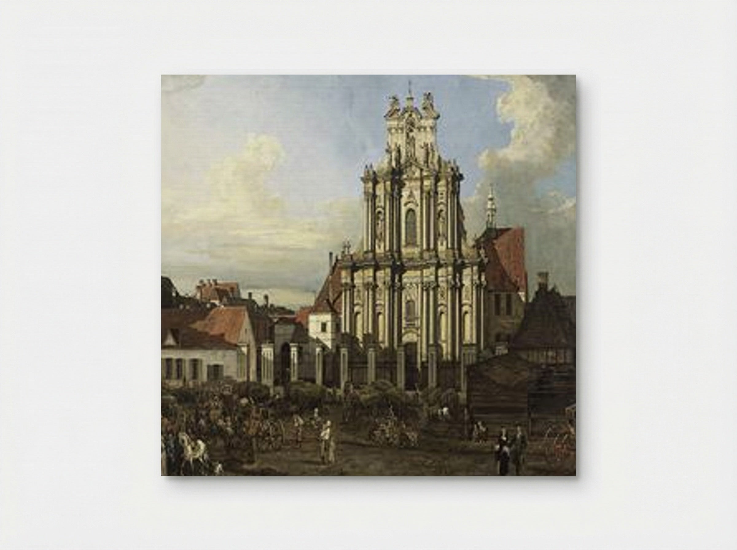 Visitationist Church in Warsaw - Bernardo Bellotto - Poster