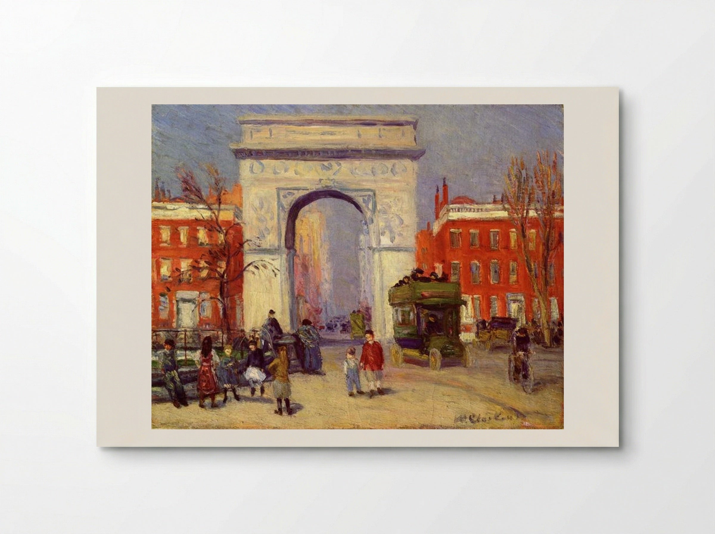 Washington Square Park - William James Glackens - Poster