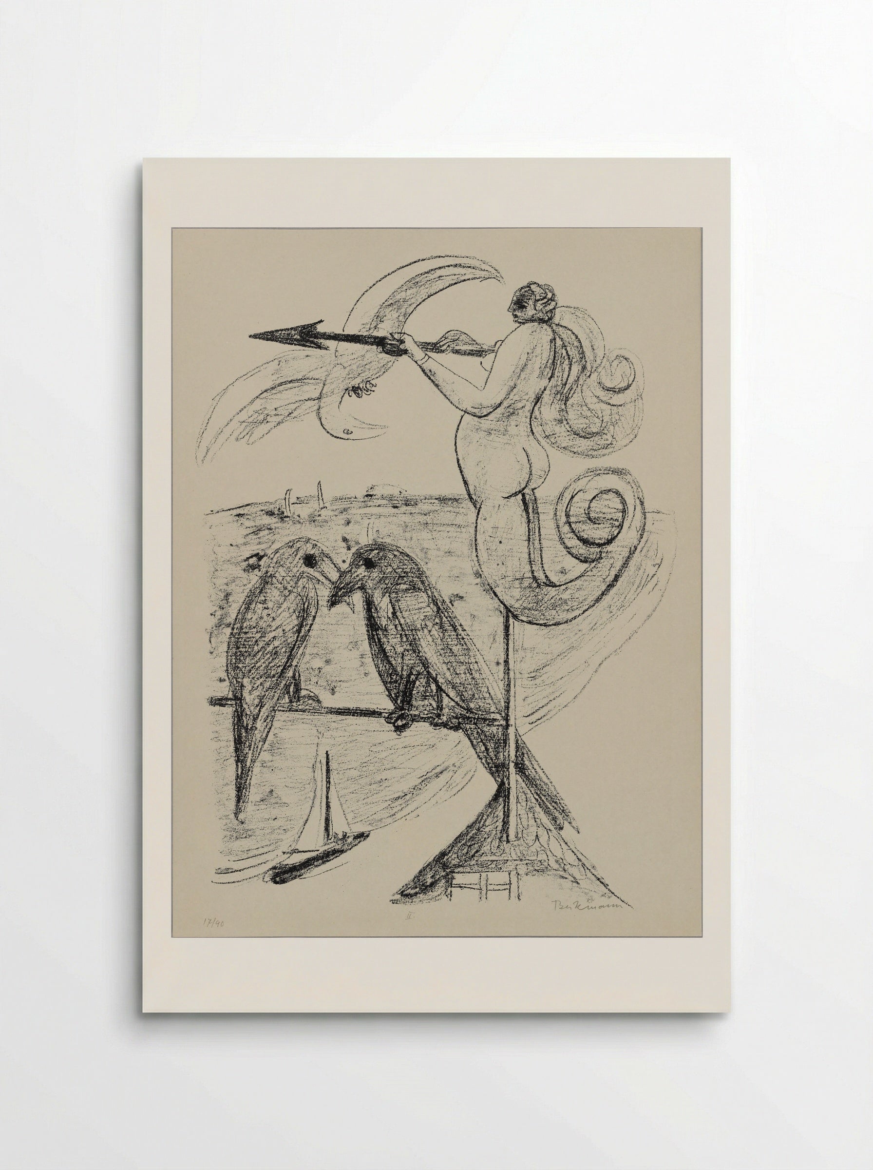 Weather Vane - Max Beckmann - Poster