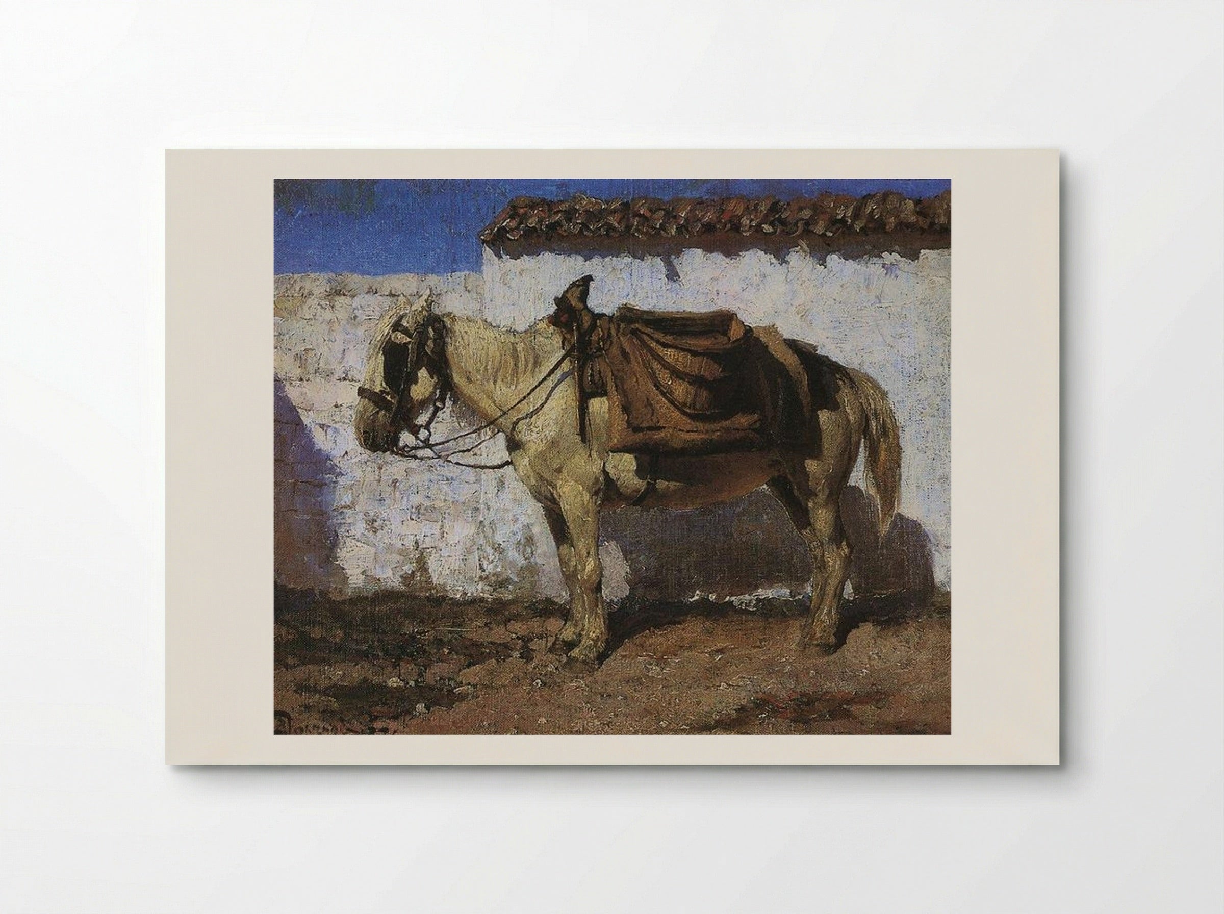 White Horse, Normandy - Vasily Polenov - Poster