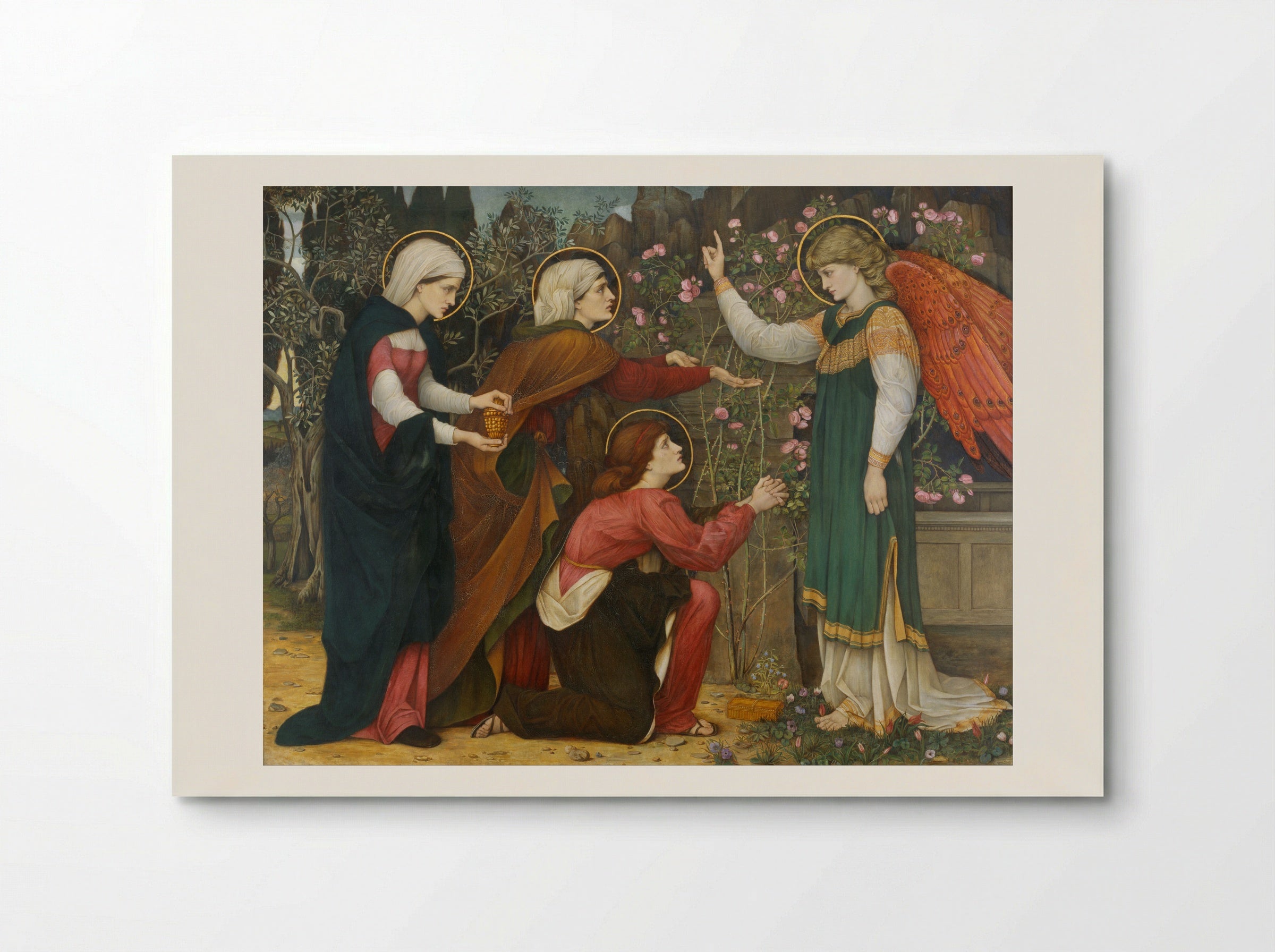 Why seek ye the living among the dead? - John Roddam Spencer Stanhope - Poster